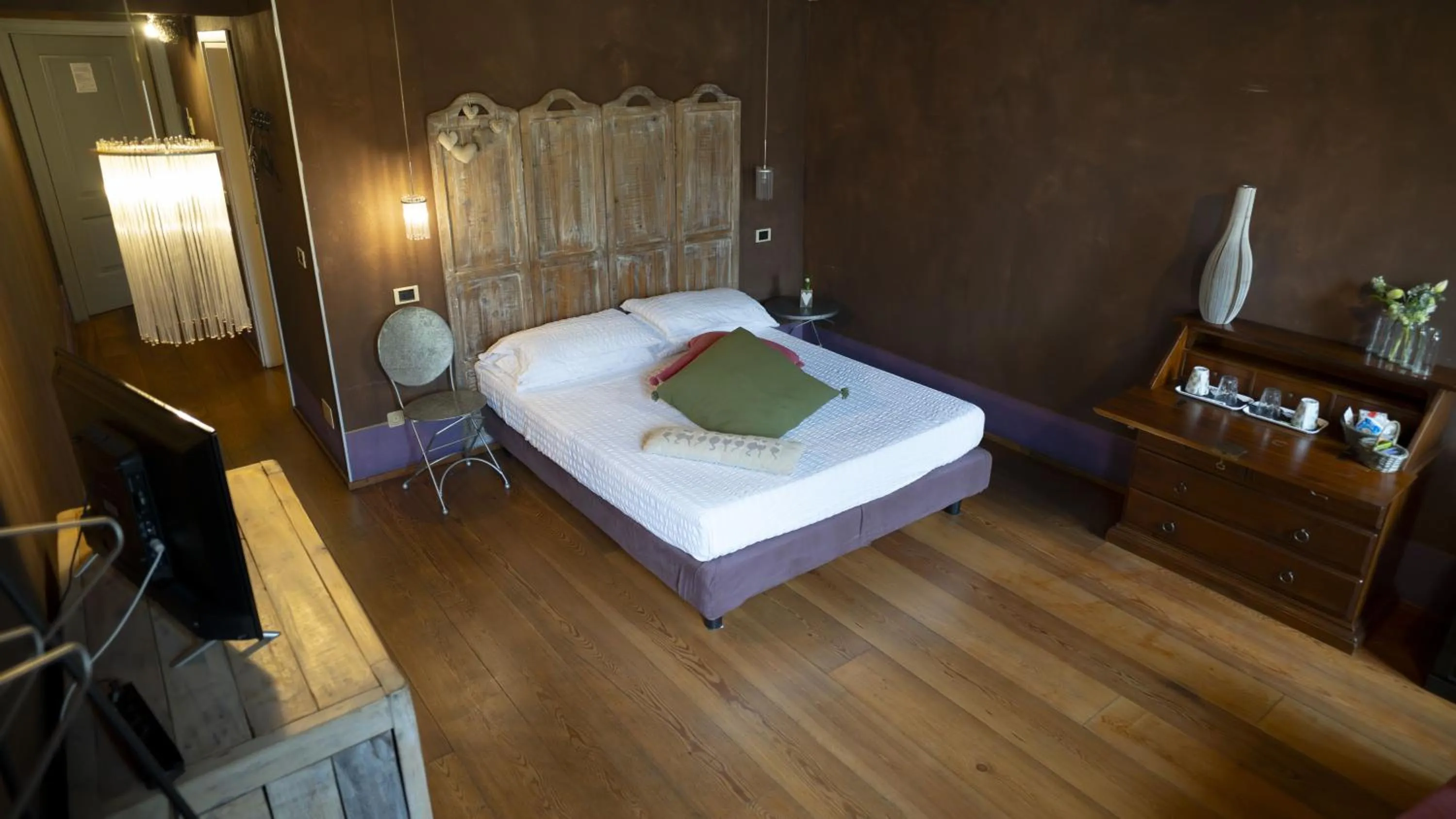 Bed in Locanda Al Cappello