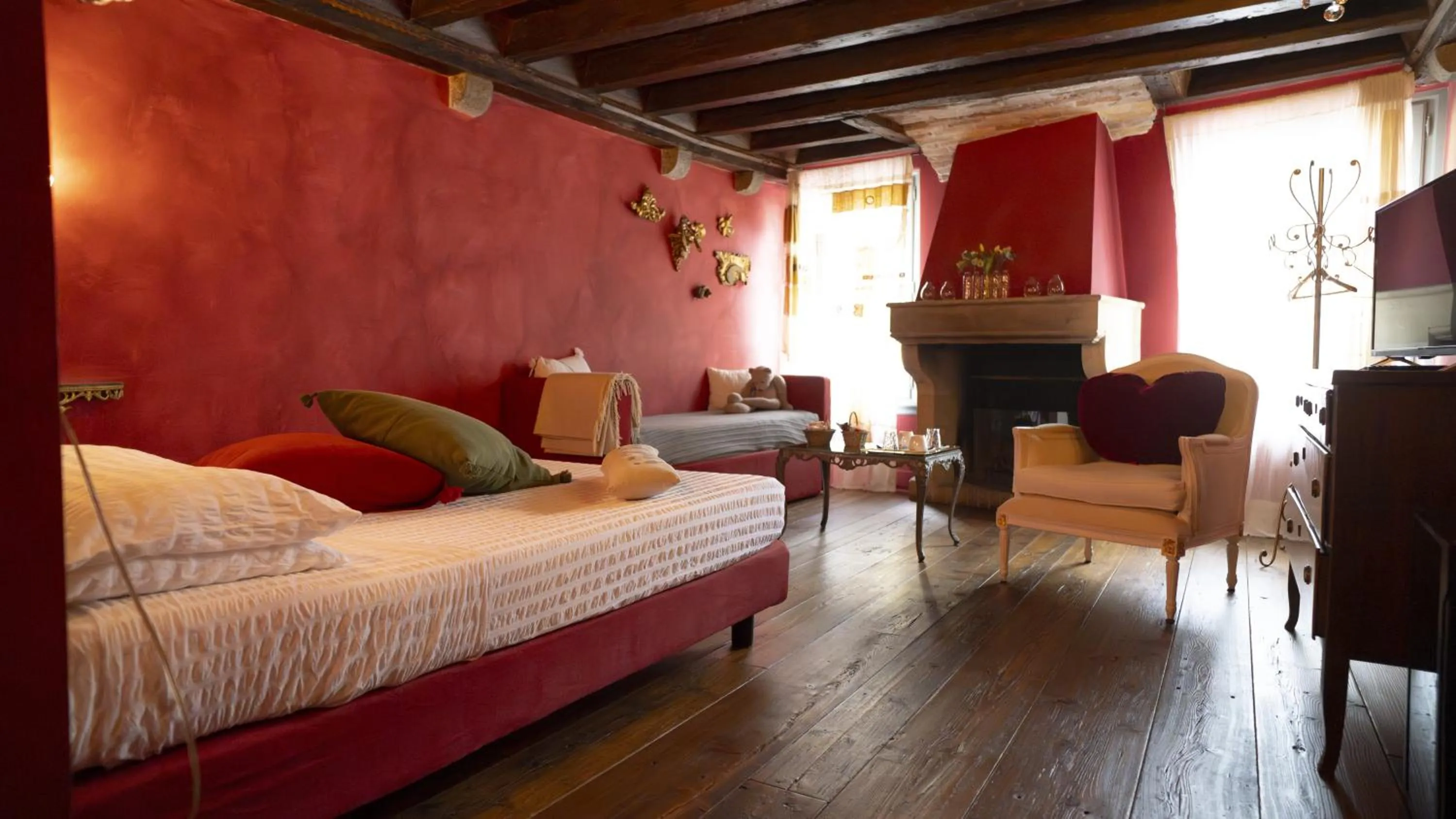 Bed in Locanda Al Cappello