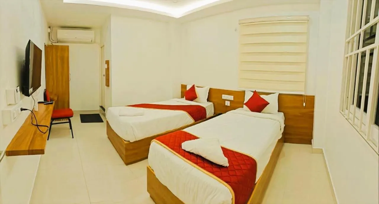 Bed in Starlight Hotels T-Nagar