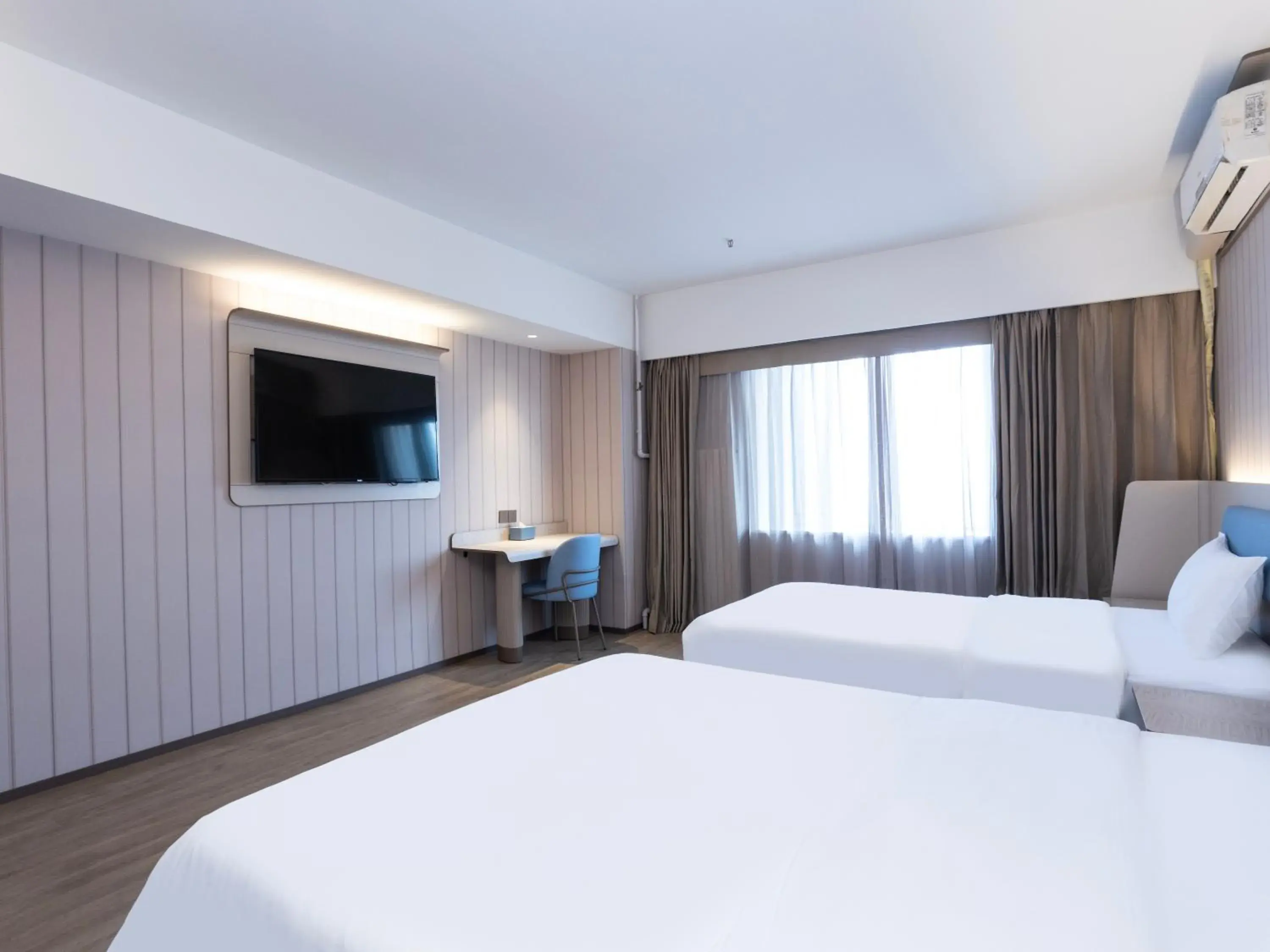 Bed in Hanting Hotel Beijing West Railway Station North Square Bed in Hanting Hotel Beijing West Railway Station North Square