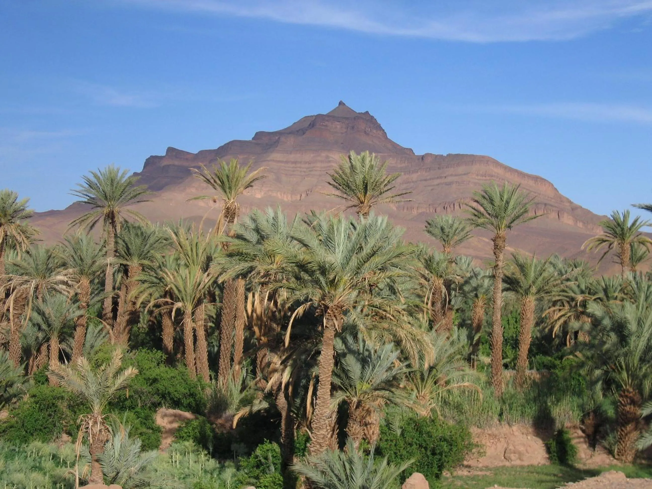 Landmark view in Rose du Sable