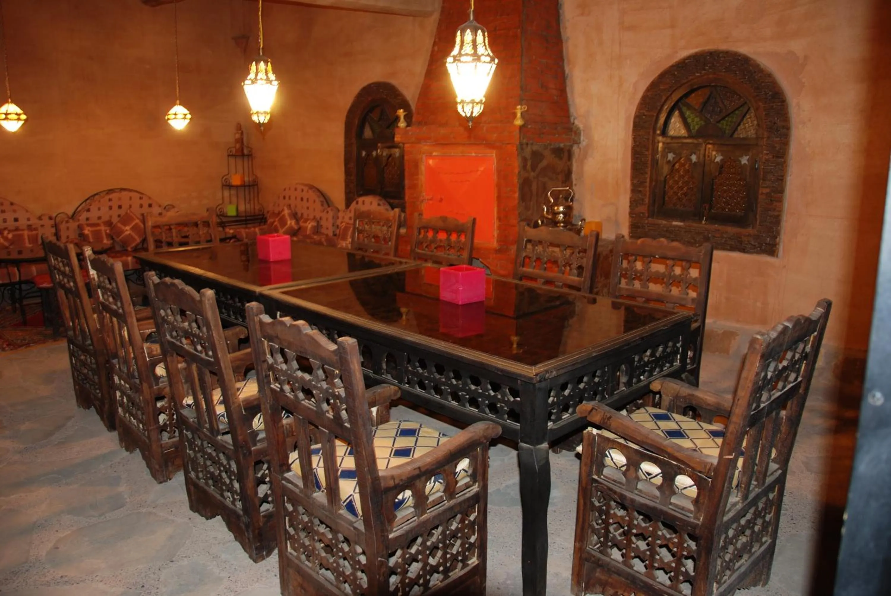 Seating area in Rose du Sable