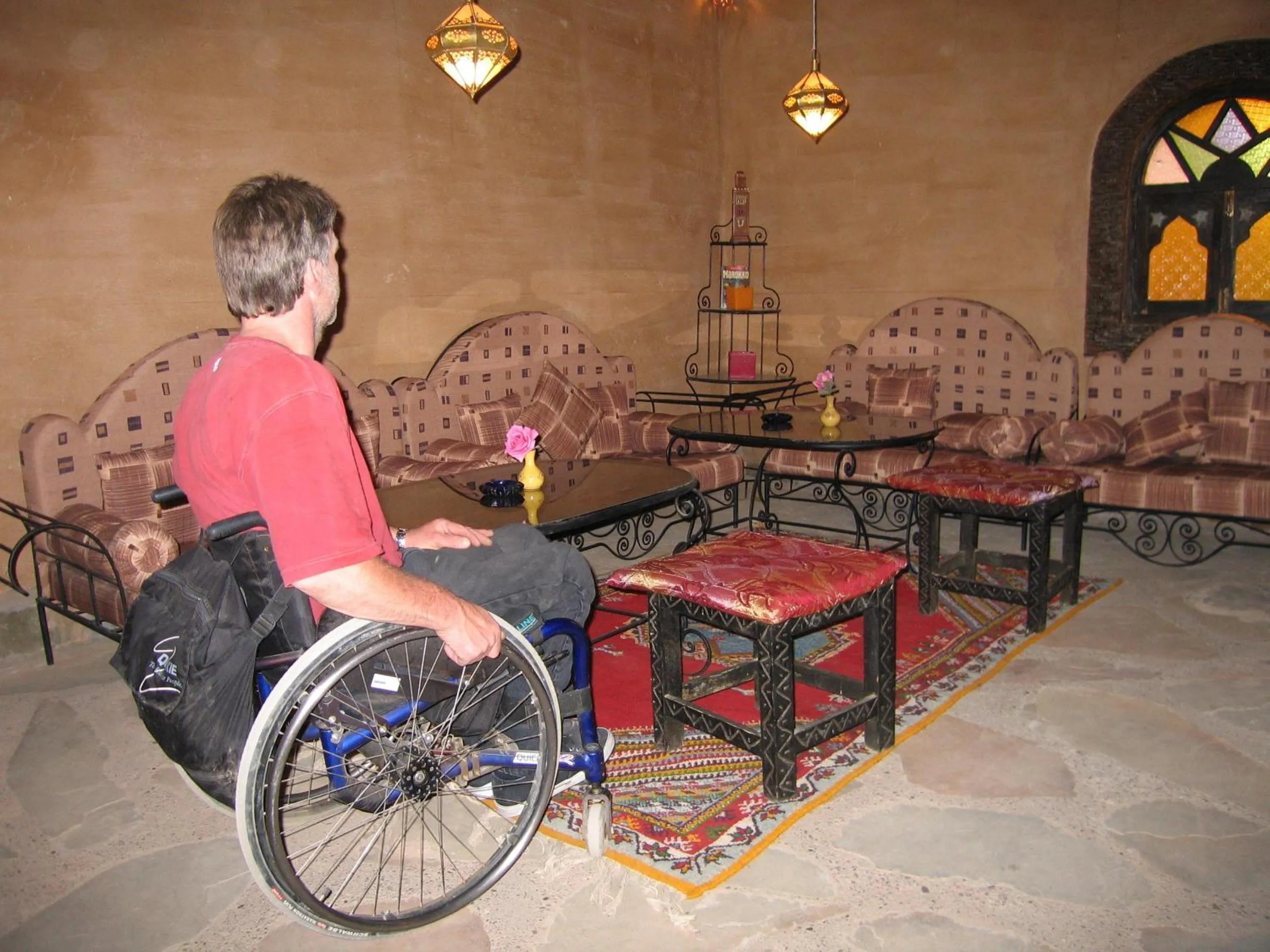 Lobby or reception in Rose du Sable