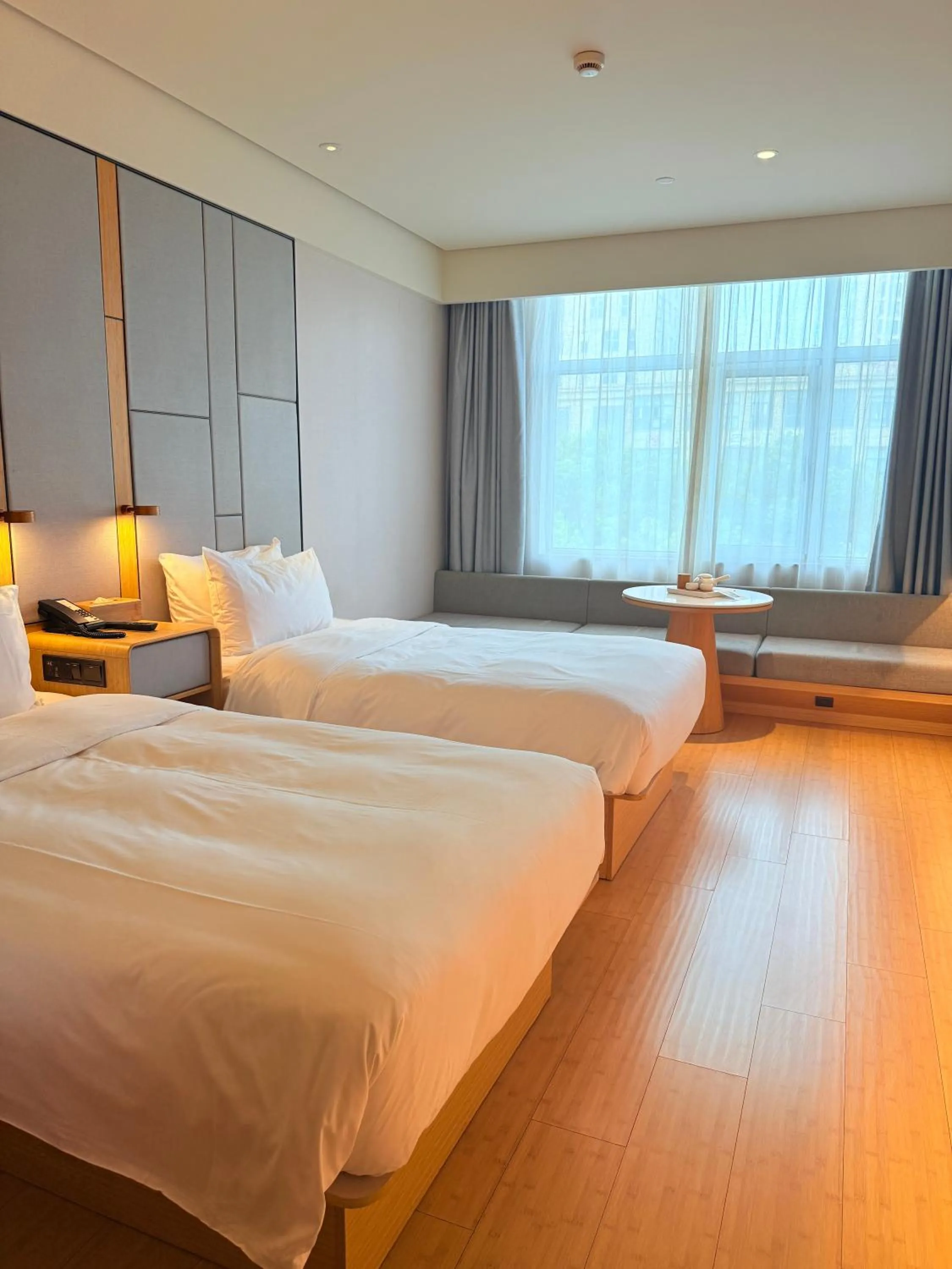 Bed in JI Hotel Shanghai Wujiaochang Huangxing Road