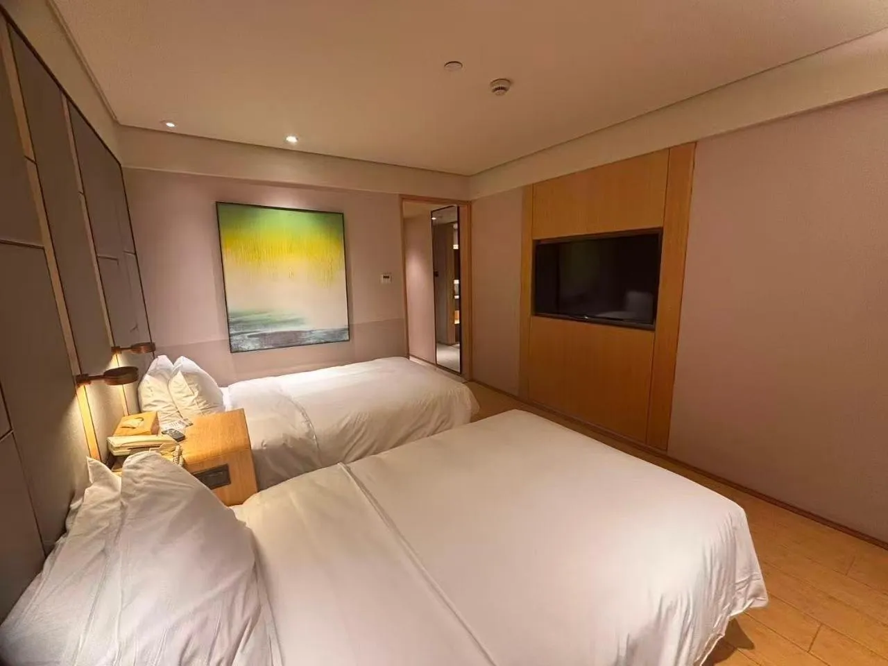 Bed in JI Hotel Shanghai Hongqiao Airport Qixin Road