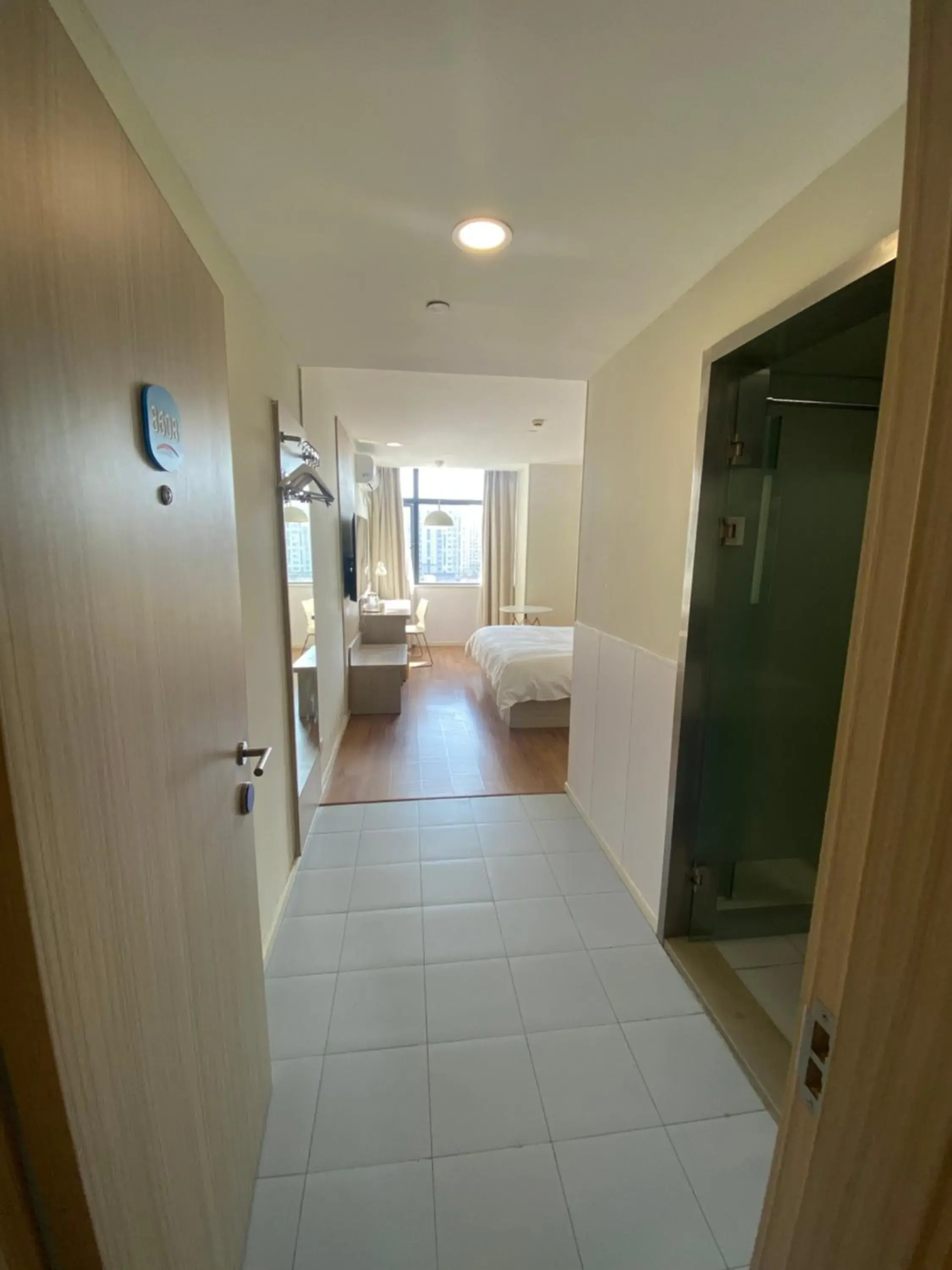 Bed in Hanting Hotel Shanghai International Tourism Resort Bed in Hanting Hotel Shanghai International Tourism Resort