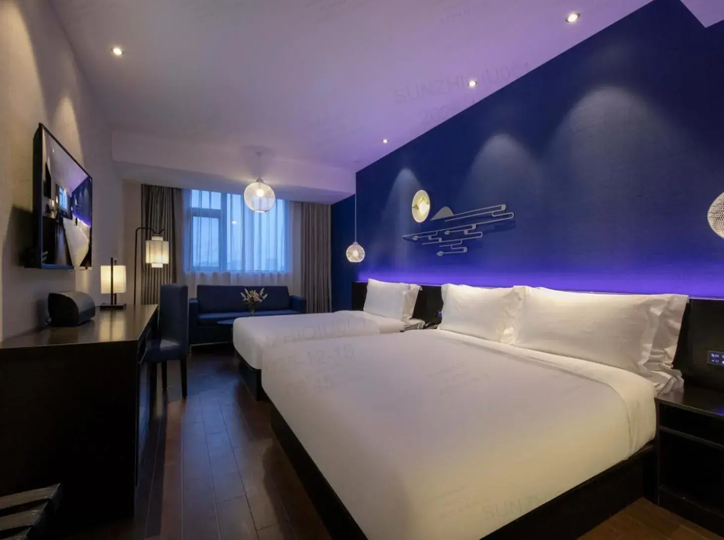 room service, Bed in Orange Hotel Shanghai Chuansha International Tourism Resort room service, Bed in Orange Hotel Shanghai Chuansha International Tourism Resort