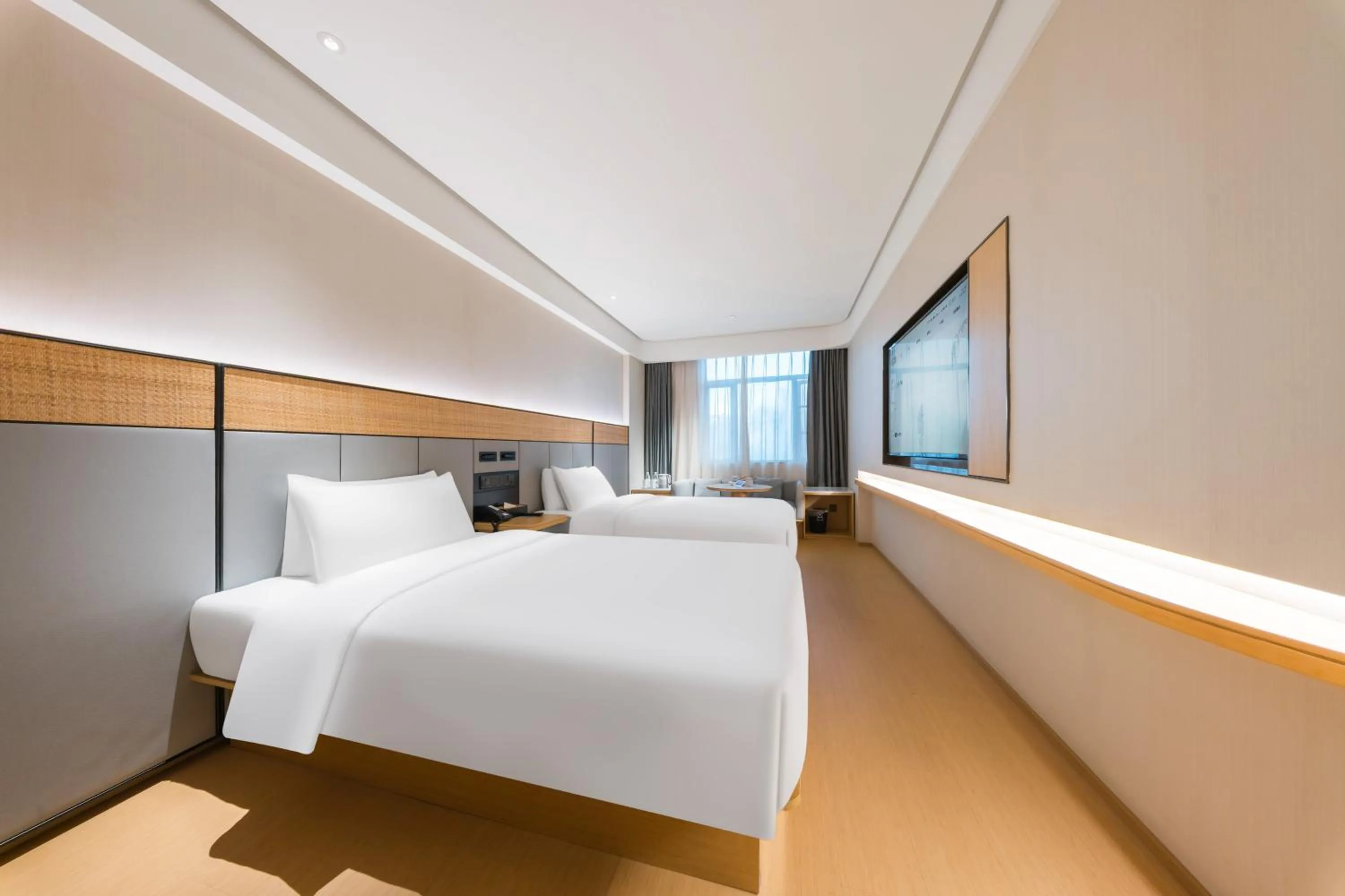 Bed in JI Hotel Shanghai Nanxiang Guyi Garden