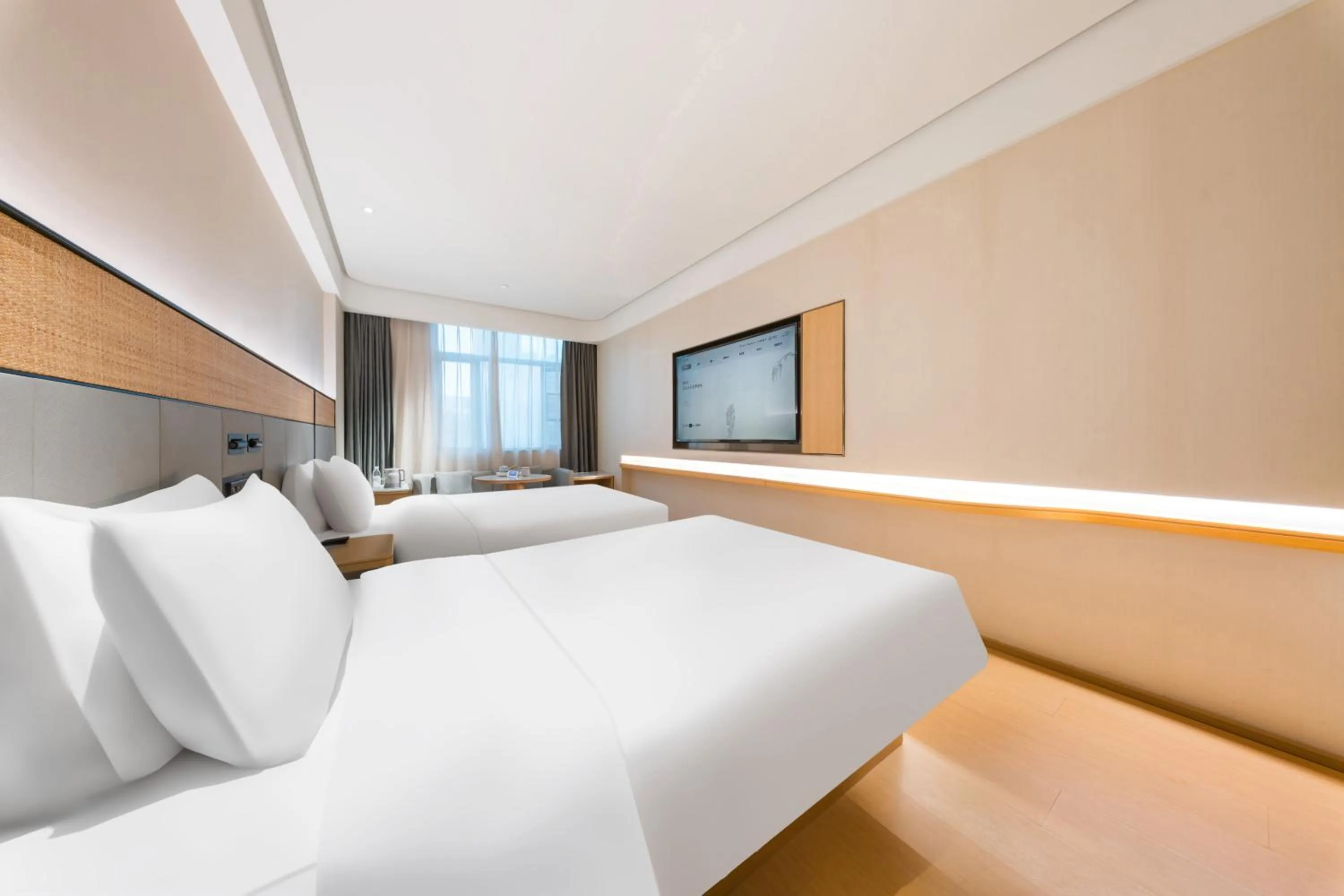 Bed in JI Hotel Shanghai Nanxiang Guyi Garden