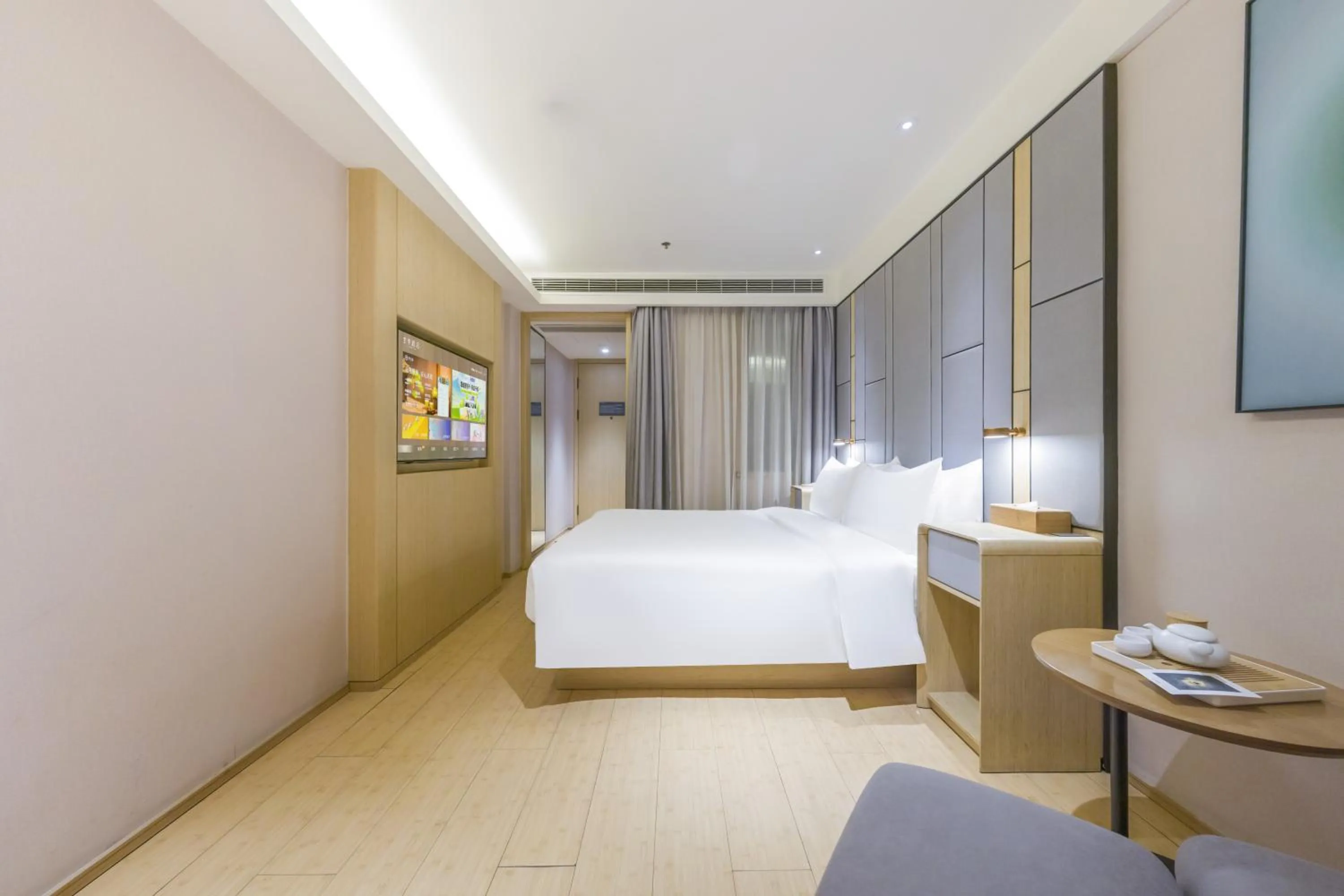 Bed in JI Hotel Shanghai Baoshan Youyi Road