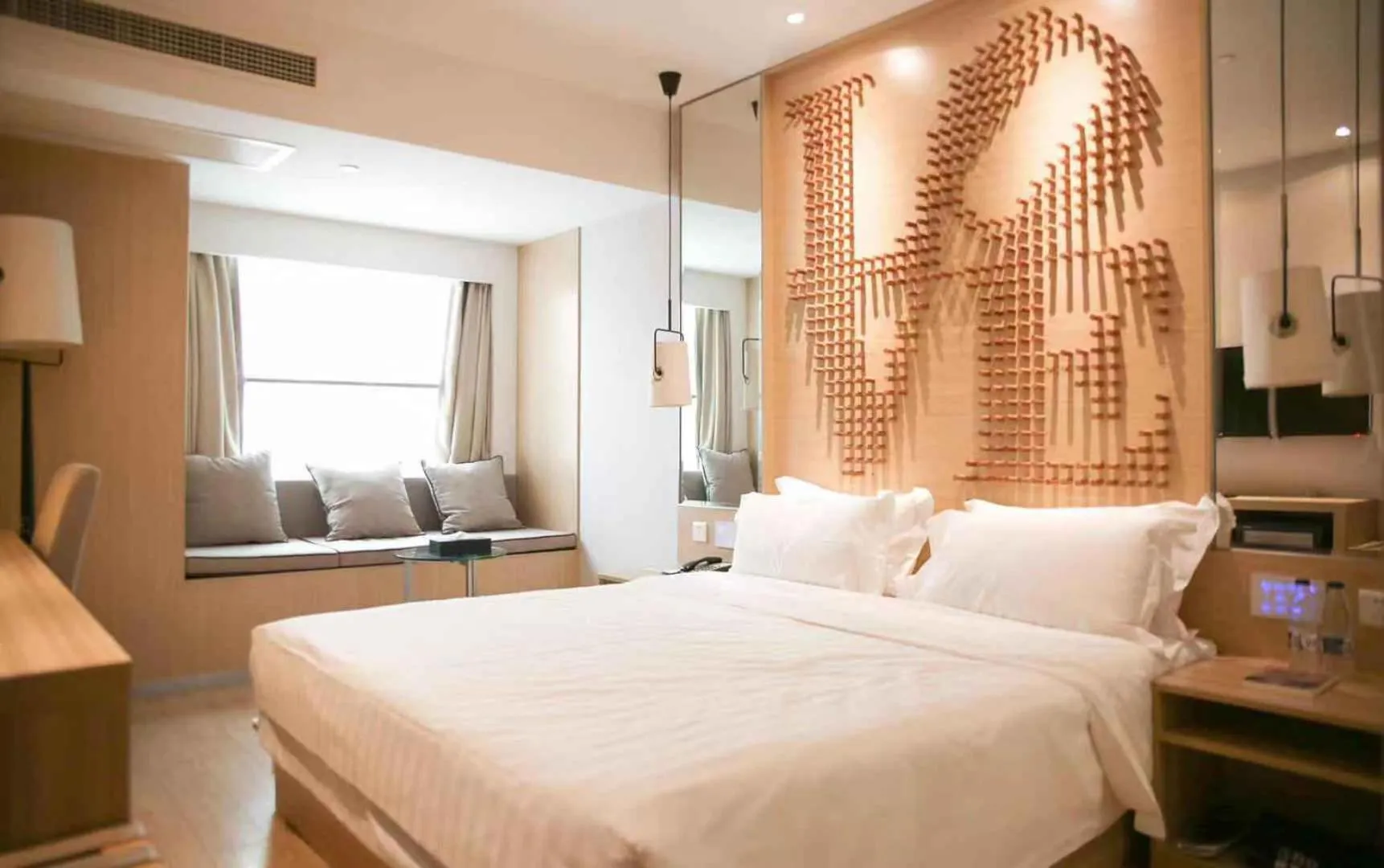 Bed in Orange Hotel Suzhou Emerald Plaza