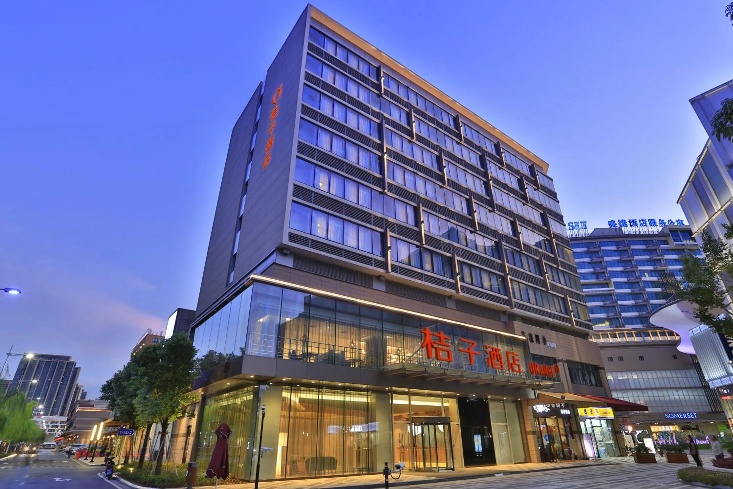 Location in Orange Hotel Suzhou Emerald Plaza