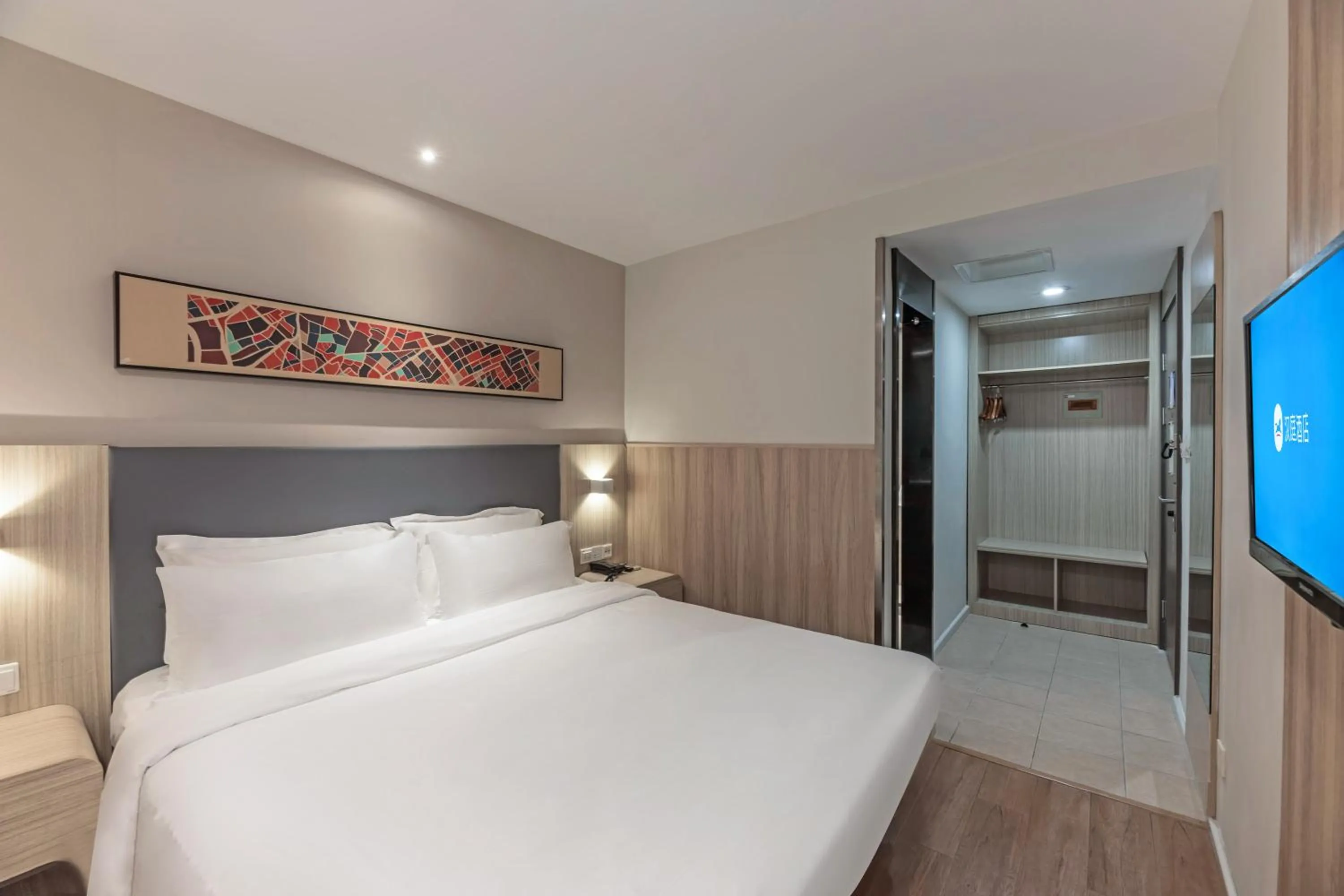 Property building in Hanting Hotel Suzhou International Education Park Yuexi Subway Station