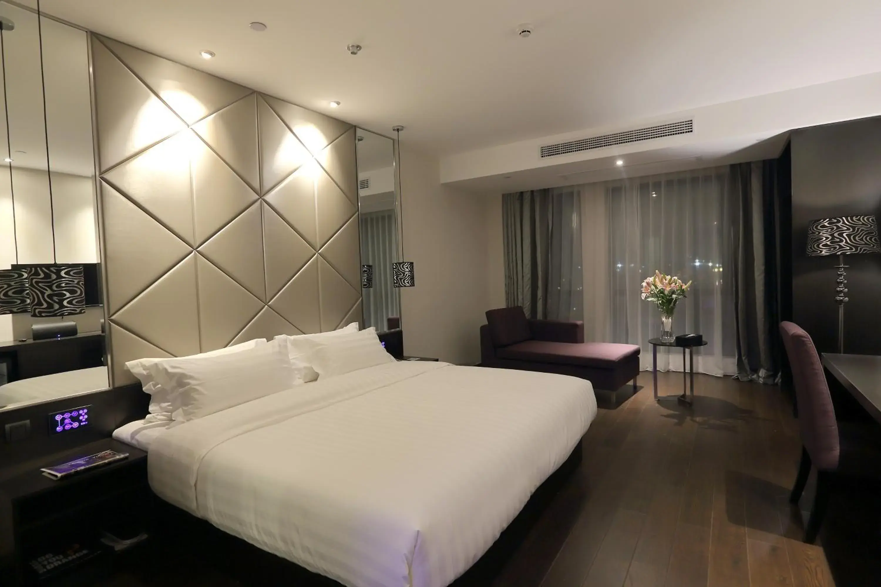 Bed in Orange Hotel Hangzhou Jiubao Passenger Transport Center Bed in Orange Hotel Hangzhou Jiubao Passenger Transport Center