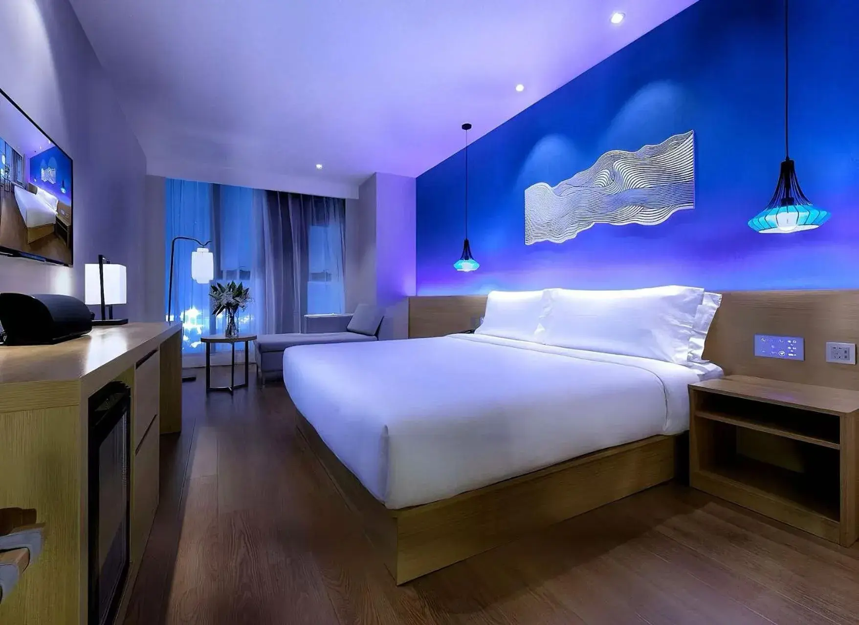 Photo of the whole room, Bed in Orange Hotel Hangzhou Binjiang University Town Photo of the whole room, Bed in Orange Hotel Hangzhou Binjiang University Town