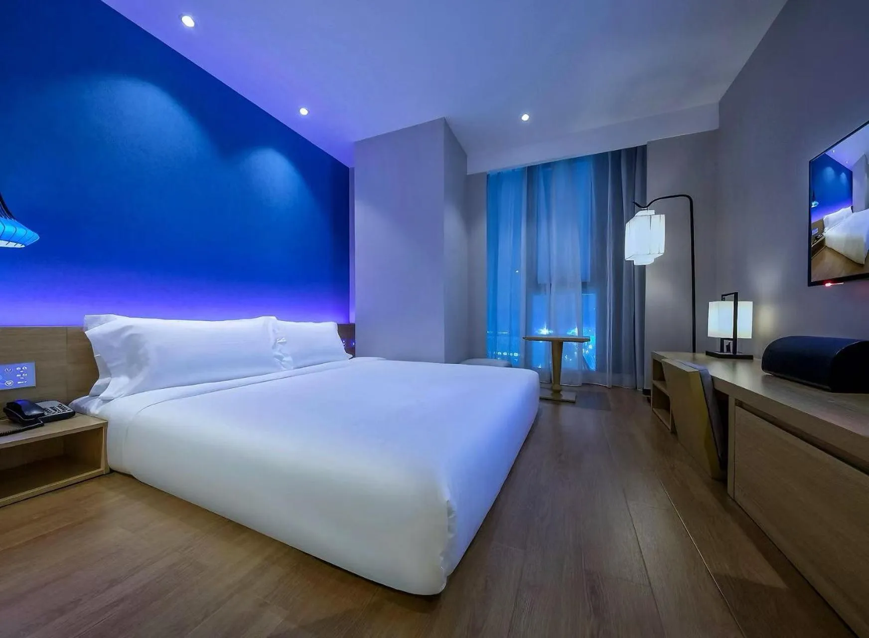 Photo of the whole room, Bed in Orange Hotel Hangzhou Binjiang University Town