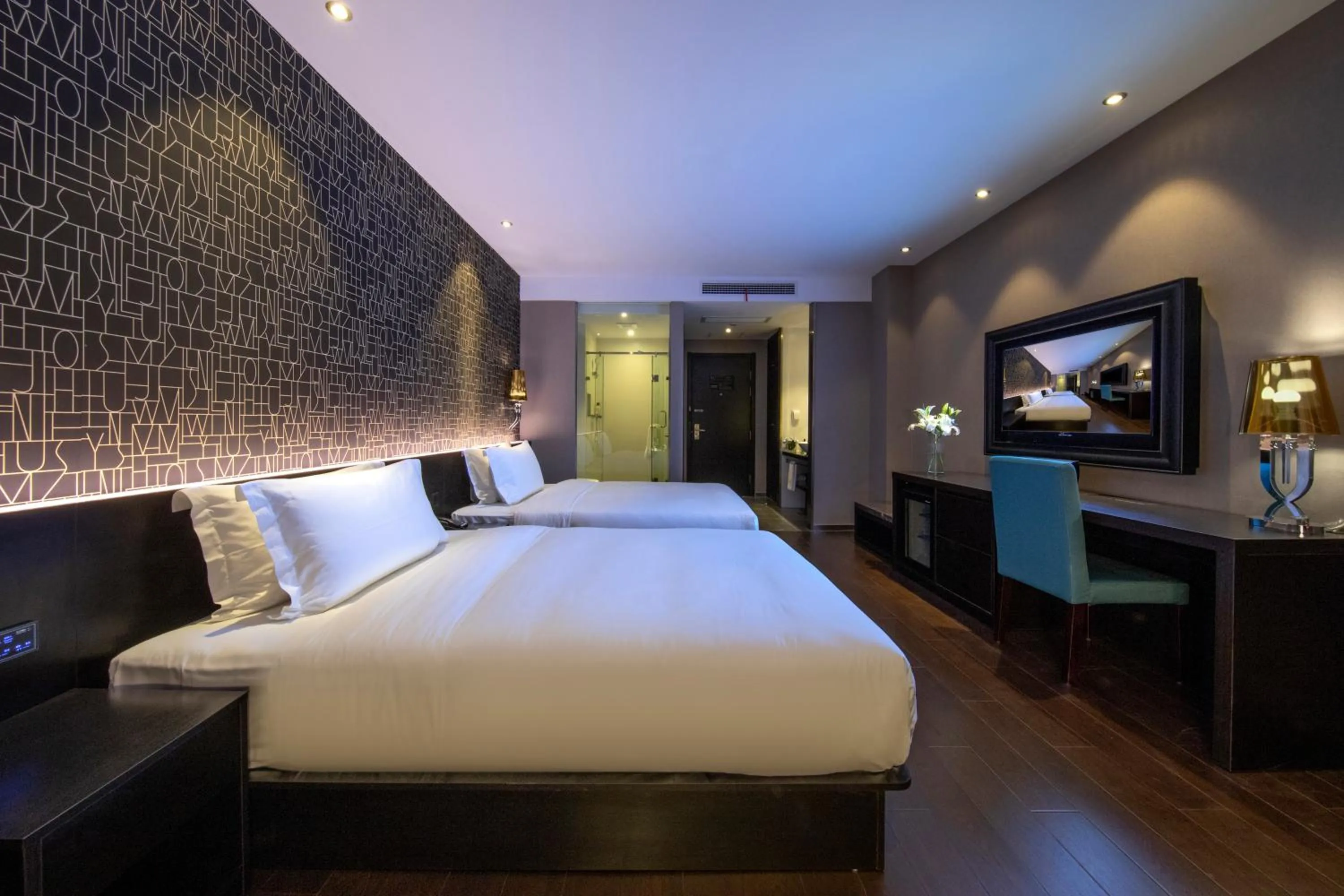 Photo of the whole room, Bed in Orange Hotel Hangzhou Future Science and Technology City Hangzhou Normal University