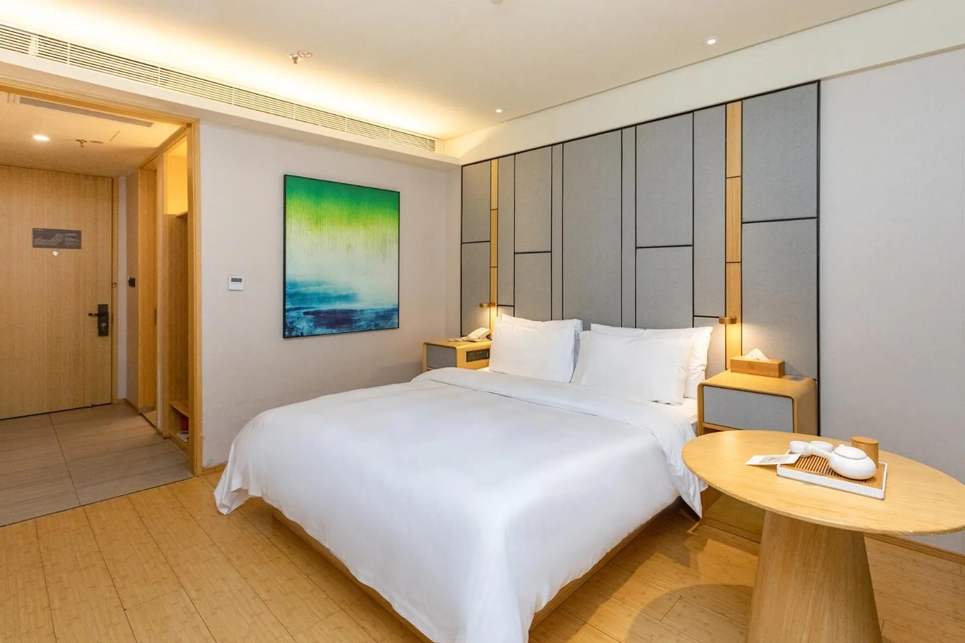 Bed in JI Hotel Shenzhen Shennan Avenue Huaqiang
