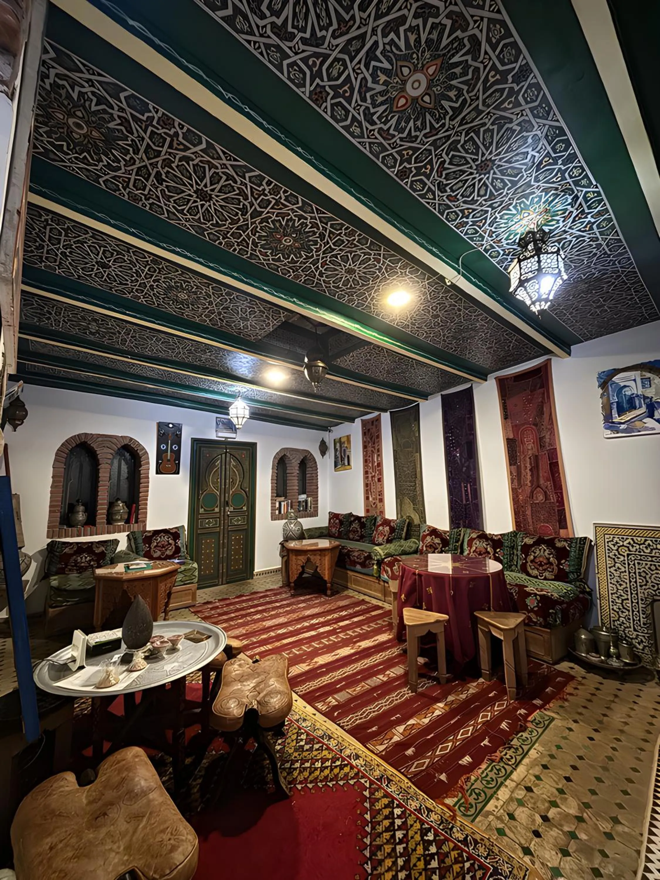 Seating area in Dar Aldea