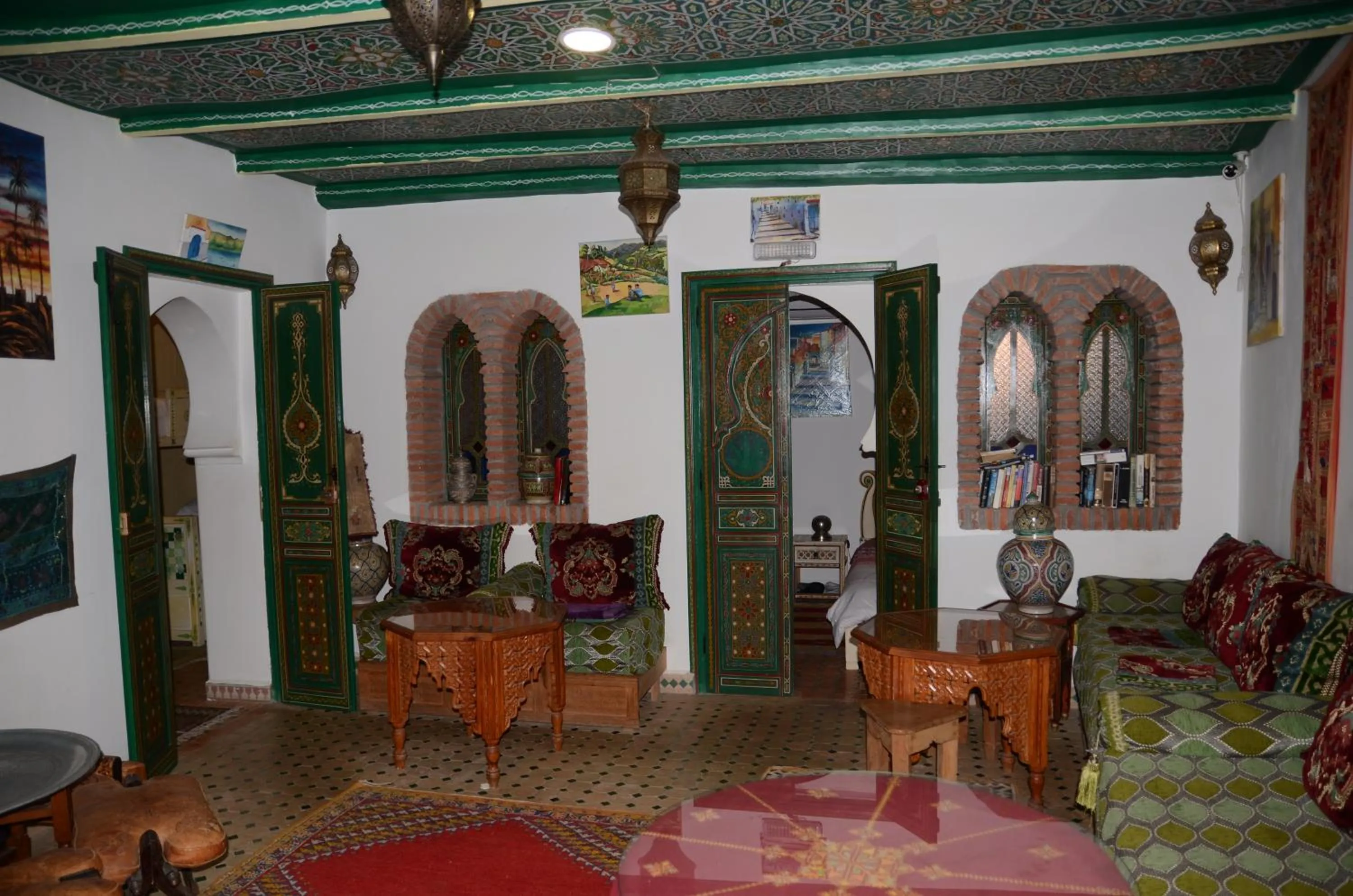 Seating area in Dar Aldea