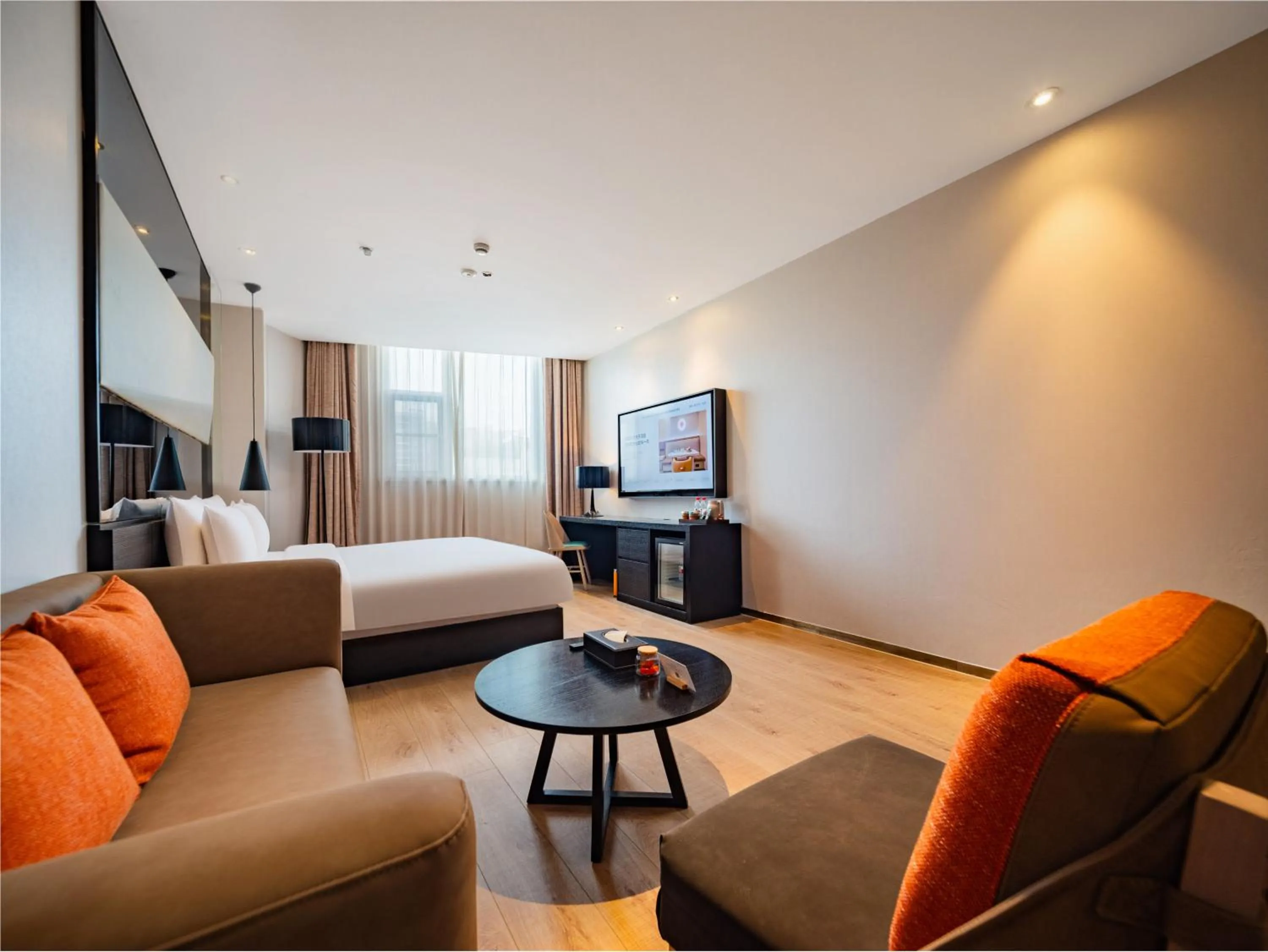 Bed in Orange Hotel Chengdu High-Tech Global Center