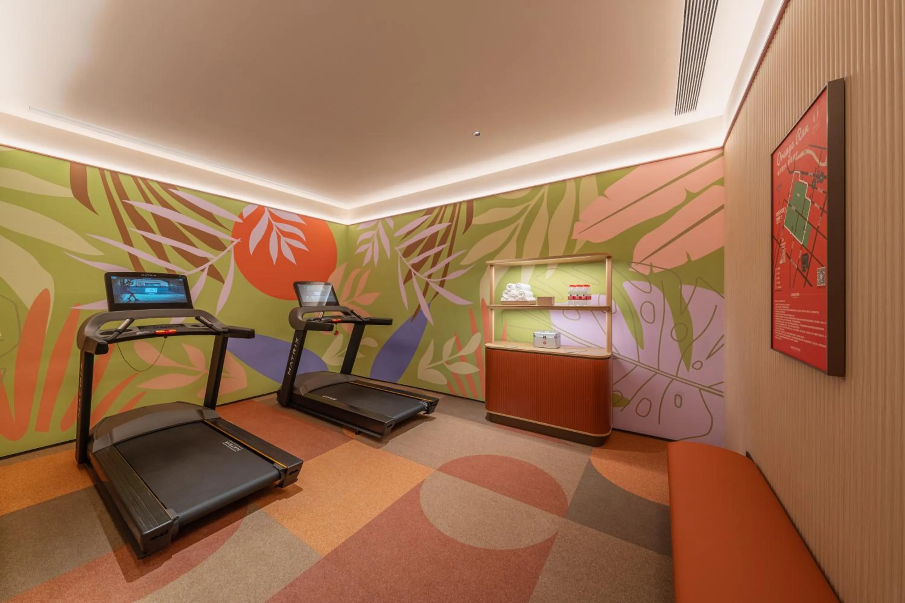 Fitness centre/facilities in Orange Hotel Chengdu Wenshuyuan Subway Station