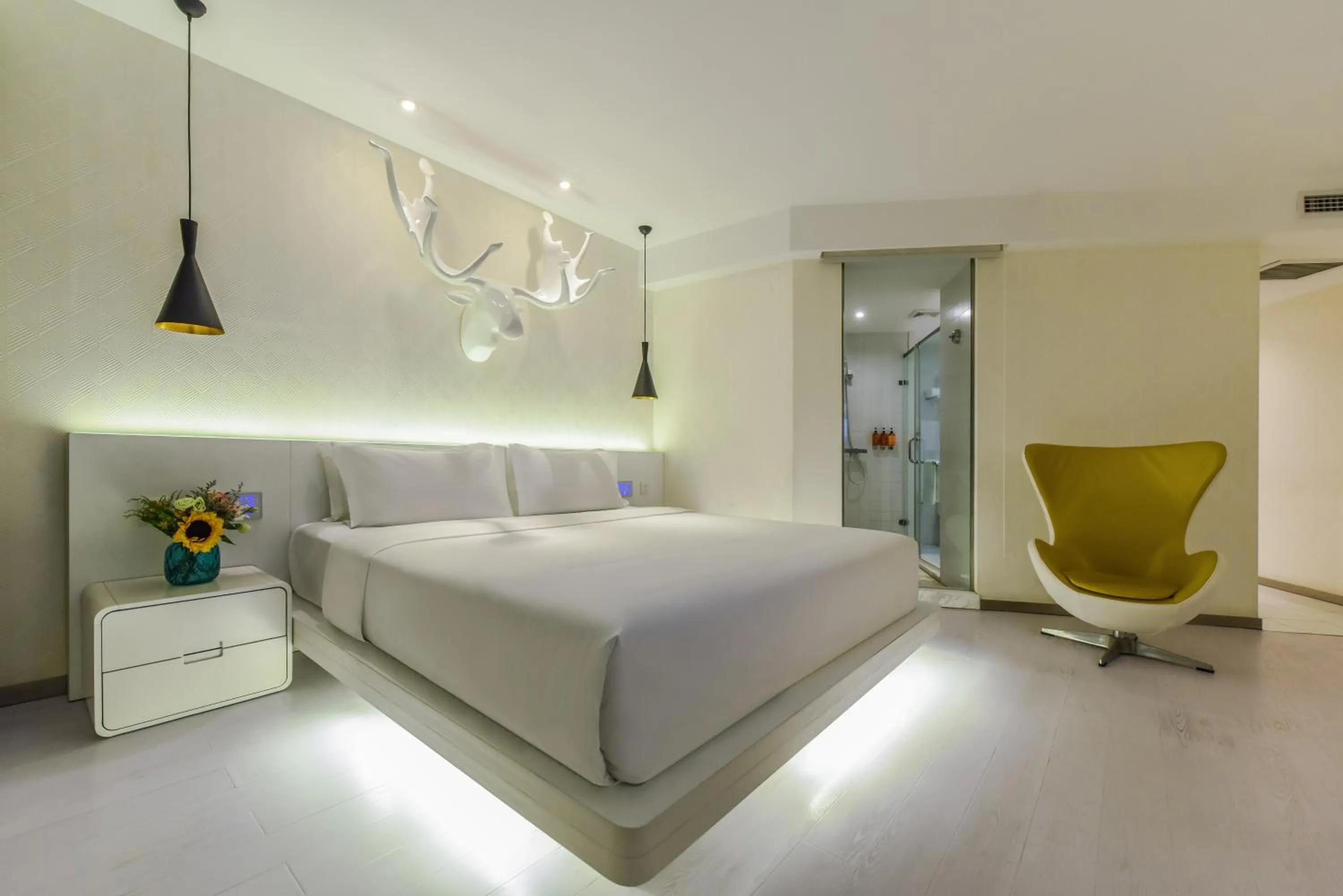 Bed in Orange Hotel Chengdu Chunxi Road Shuncheng