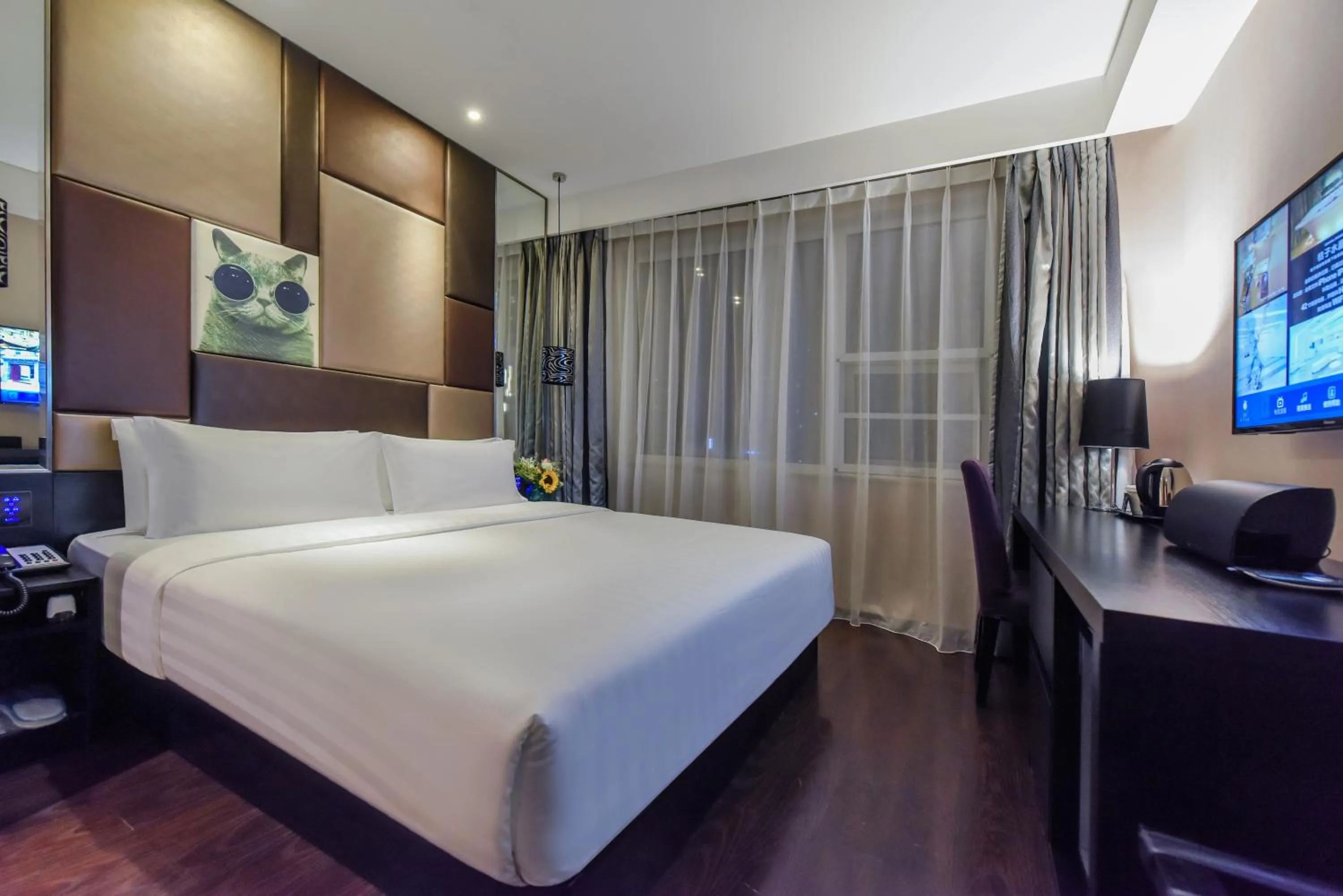 Bed in Orange Hotel Chengdu Chunxi Road Shuncheng