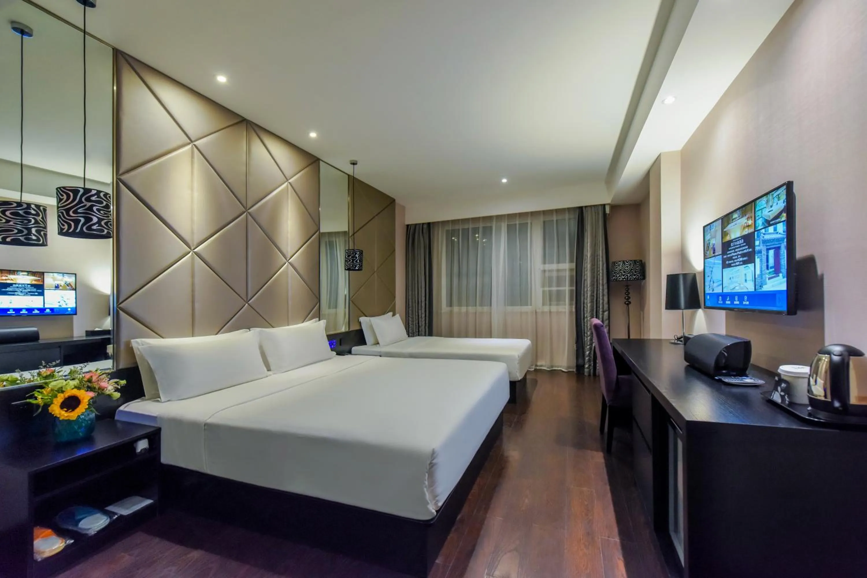 Bed in Orange Hotel Chengdu Chunxi Road Shuncheng