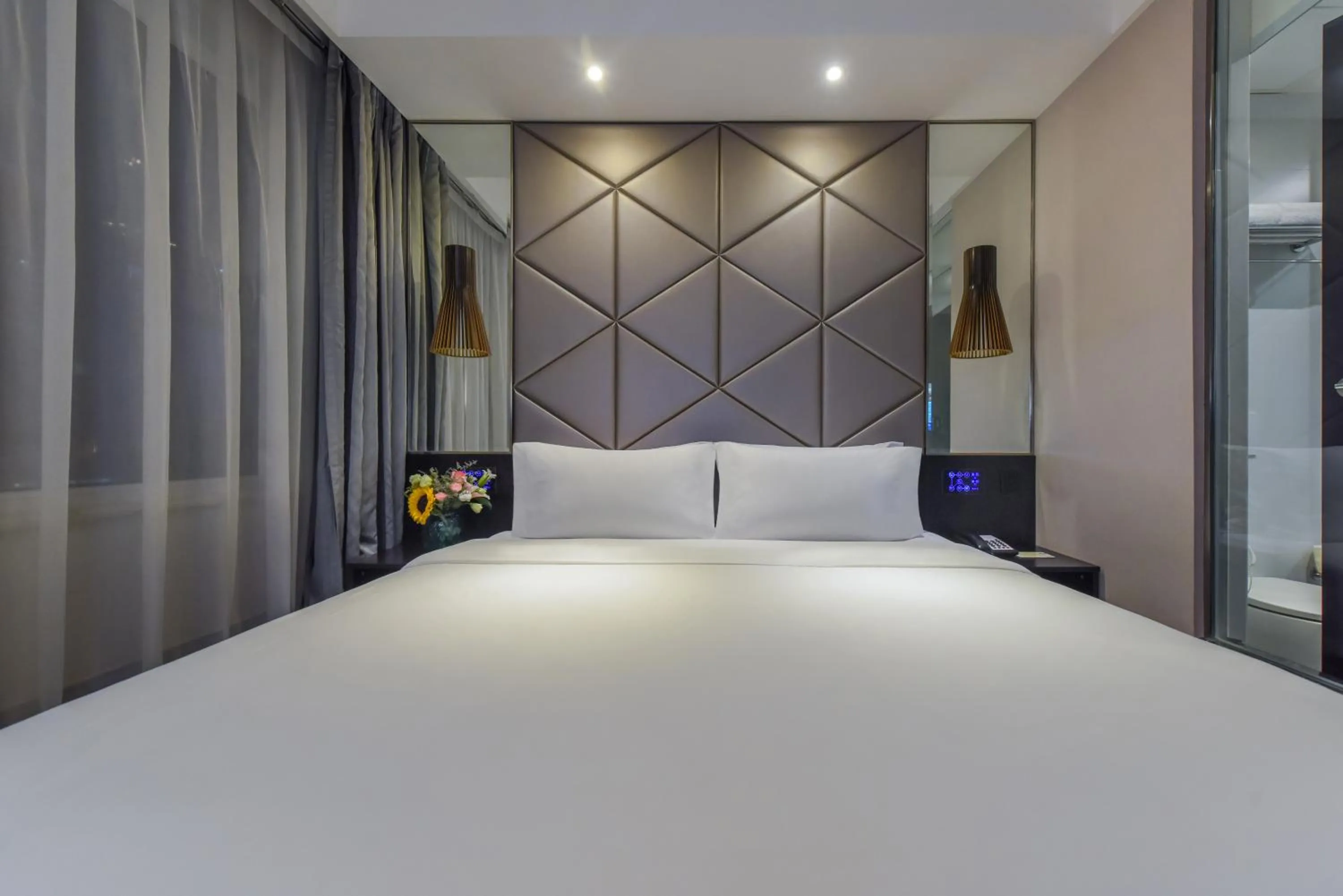 Bed in Orange Hotel Chengdu Chunxi Road Shuncheng