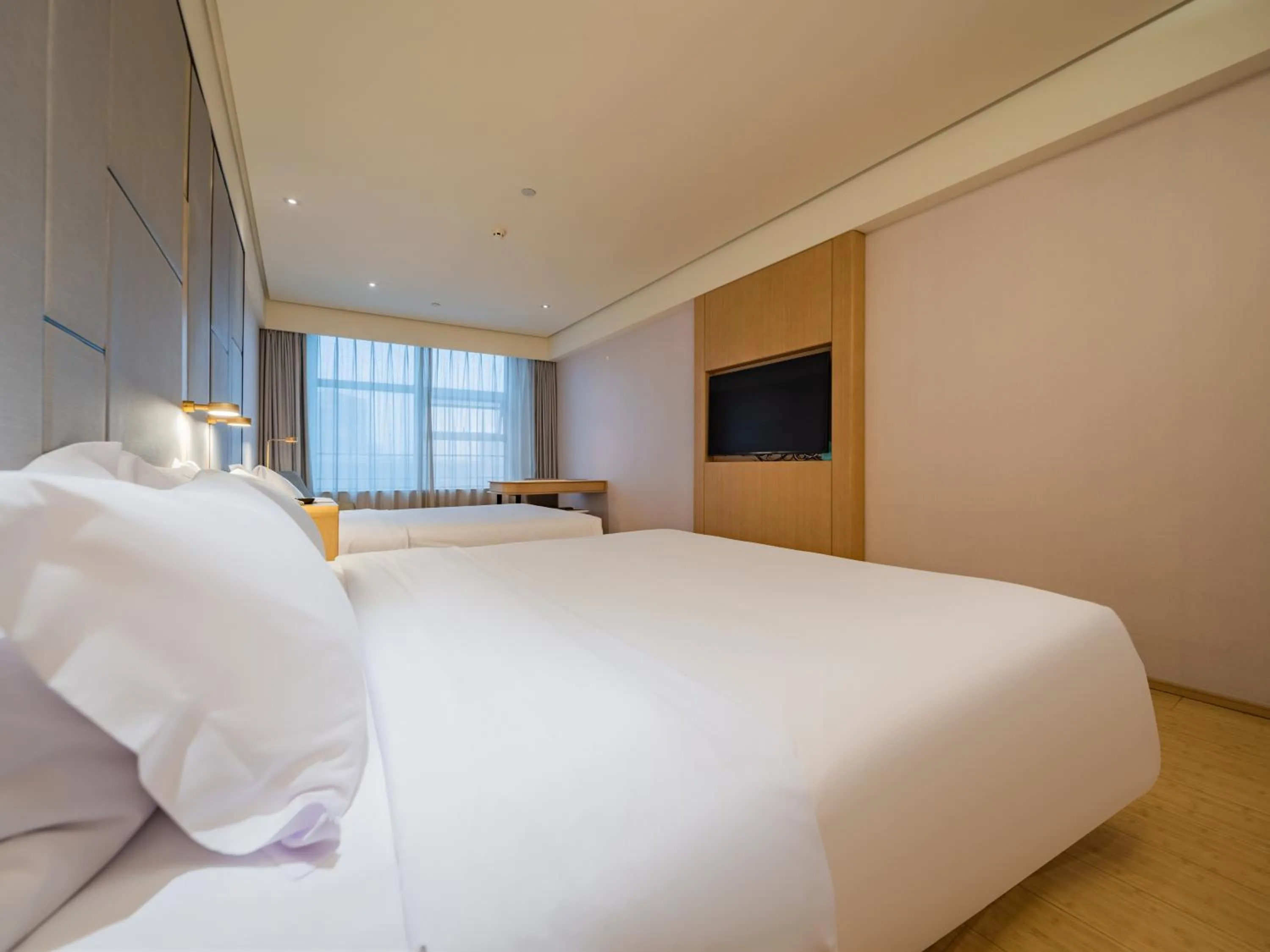 Bed in JI Hotel Chengdu Tianfu Square