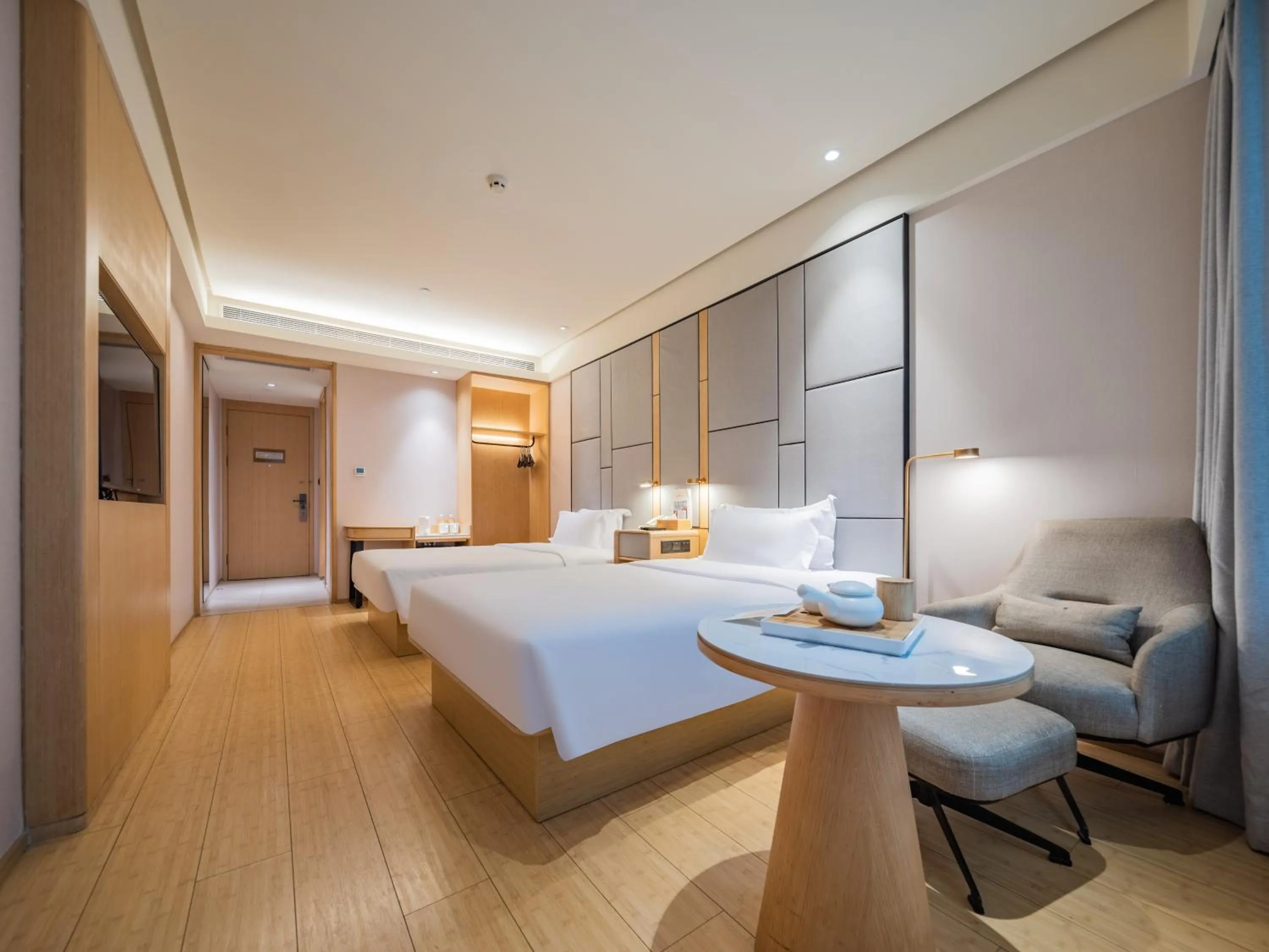Property building, Bed in JI Hotel Chengdu Tianfu Square