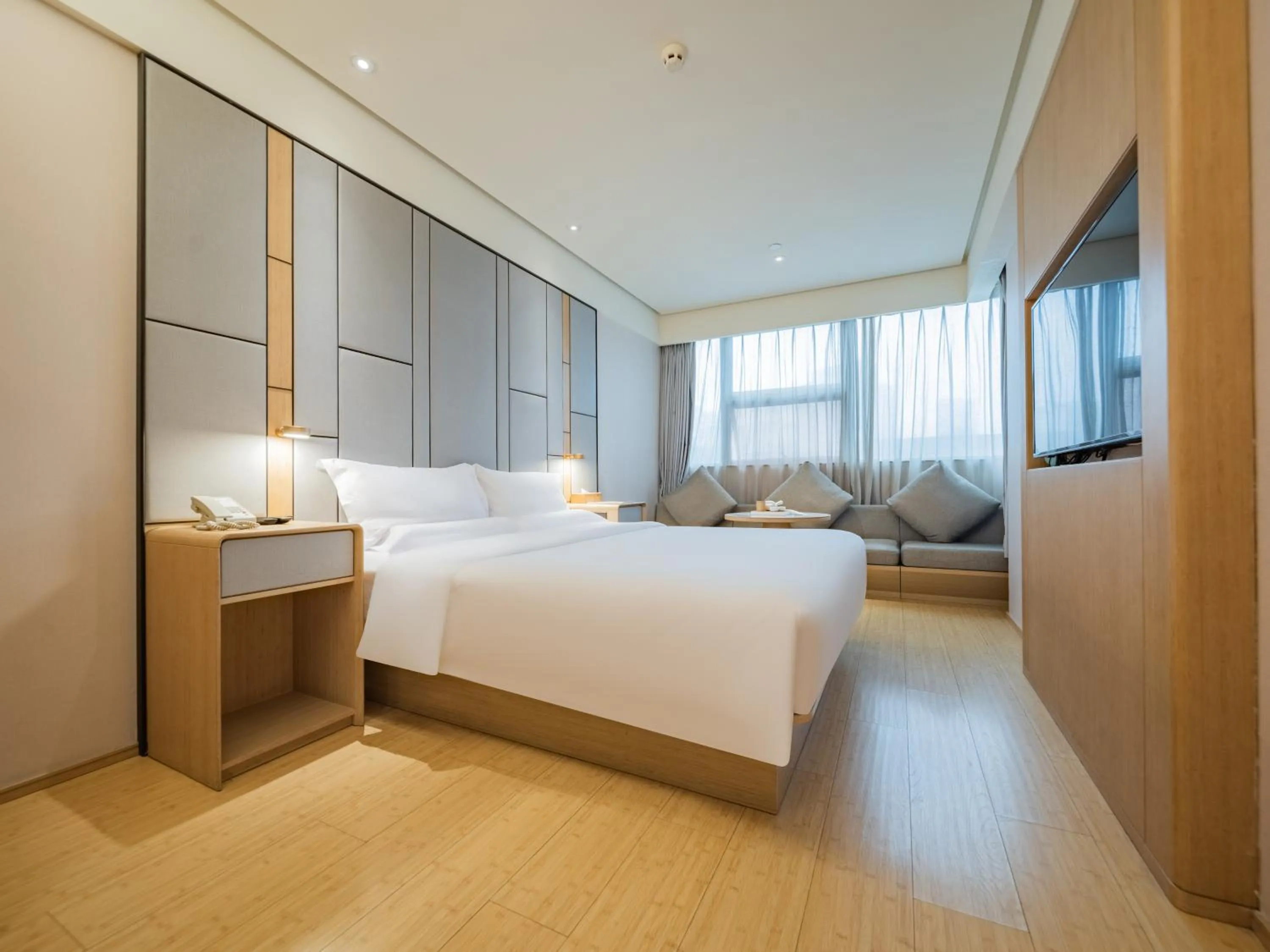 Bedroom, Bed in JI Hotel Chengdu Tianfu Square