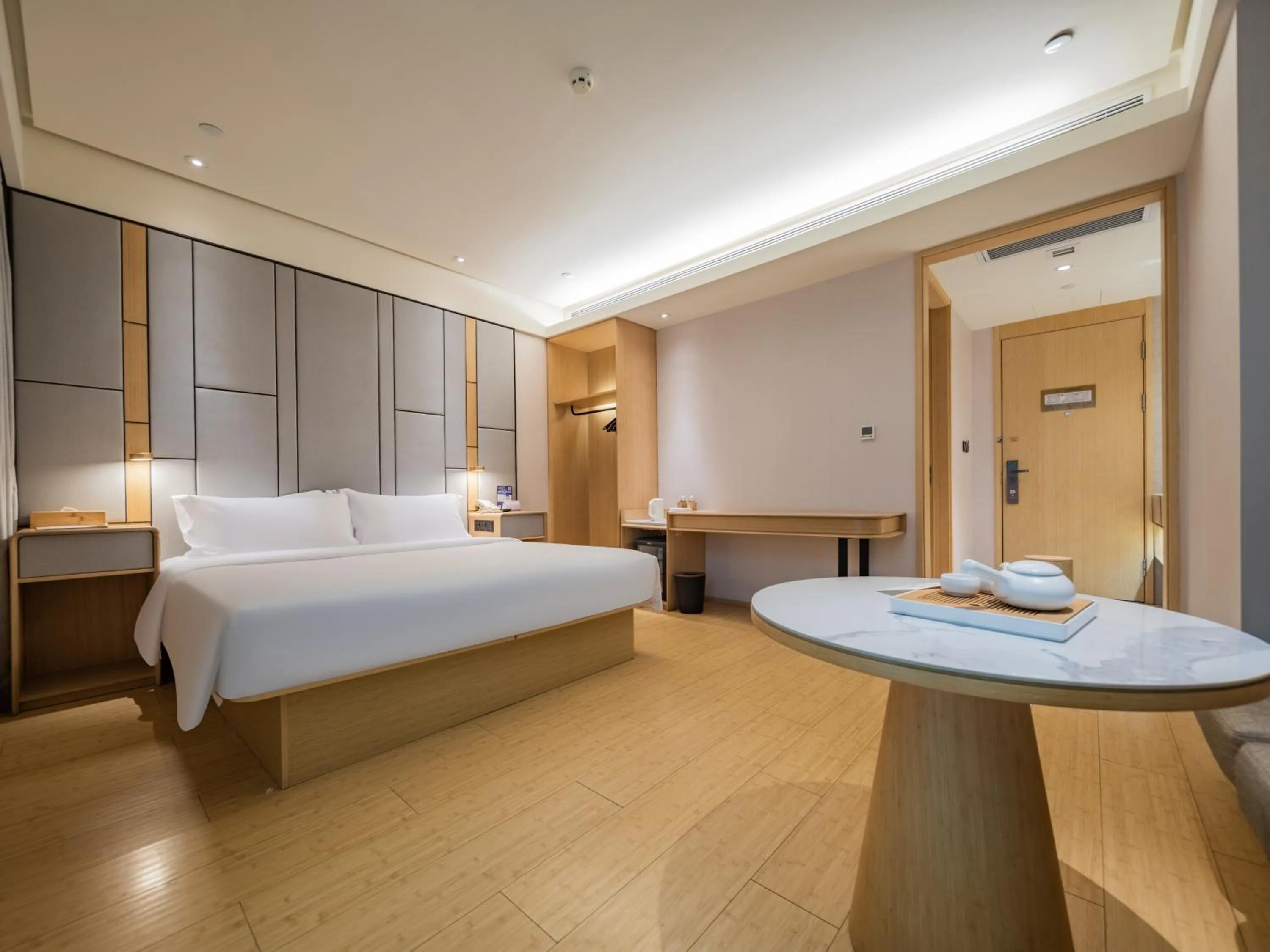 Bed in JI Hotel Chengdu Tianfu Square