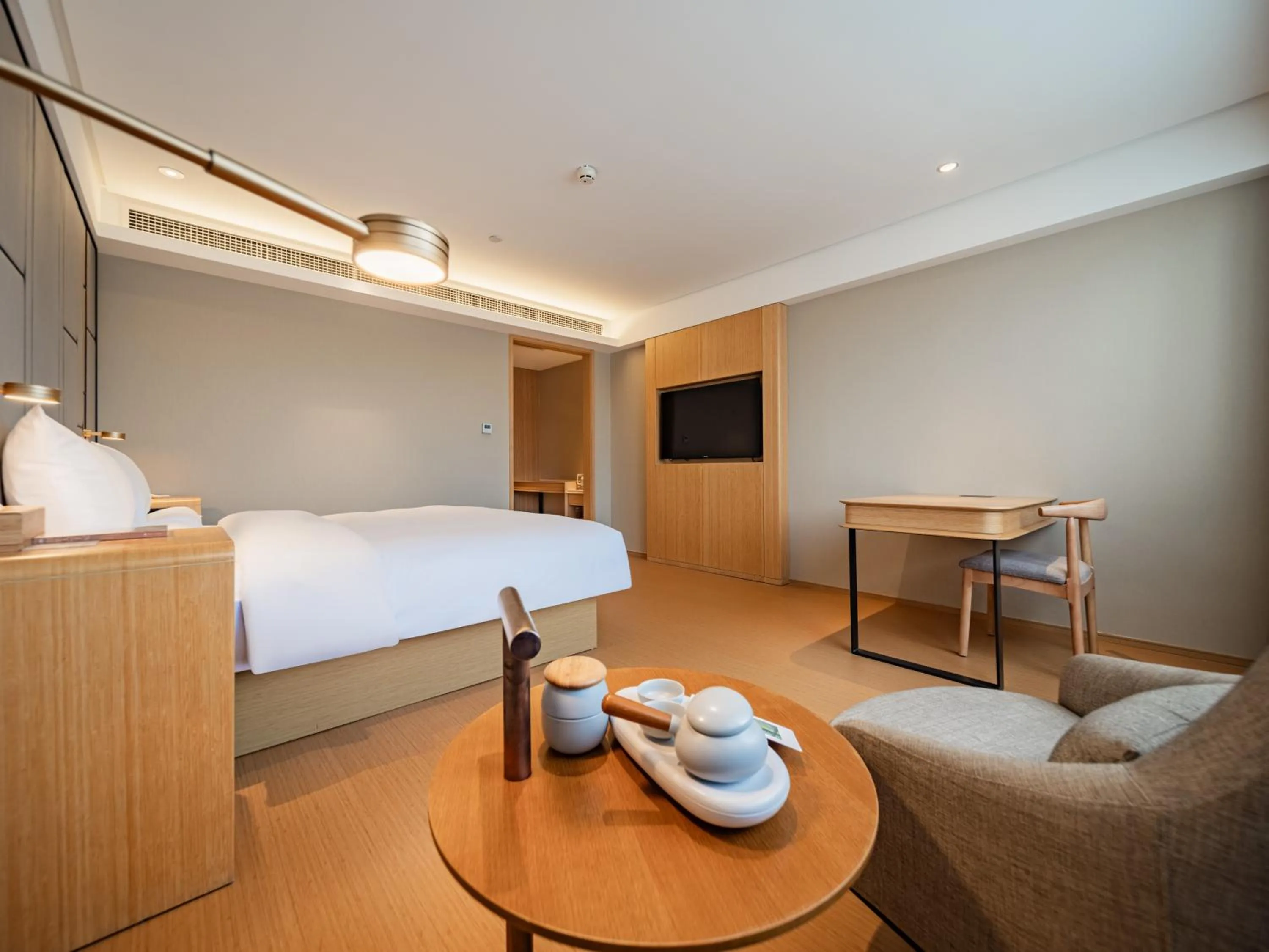 Bed in JI Hotel Chengdu Shuangliu Airport