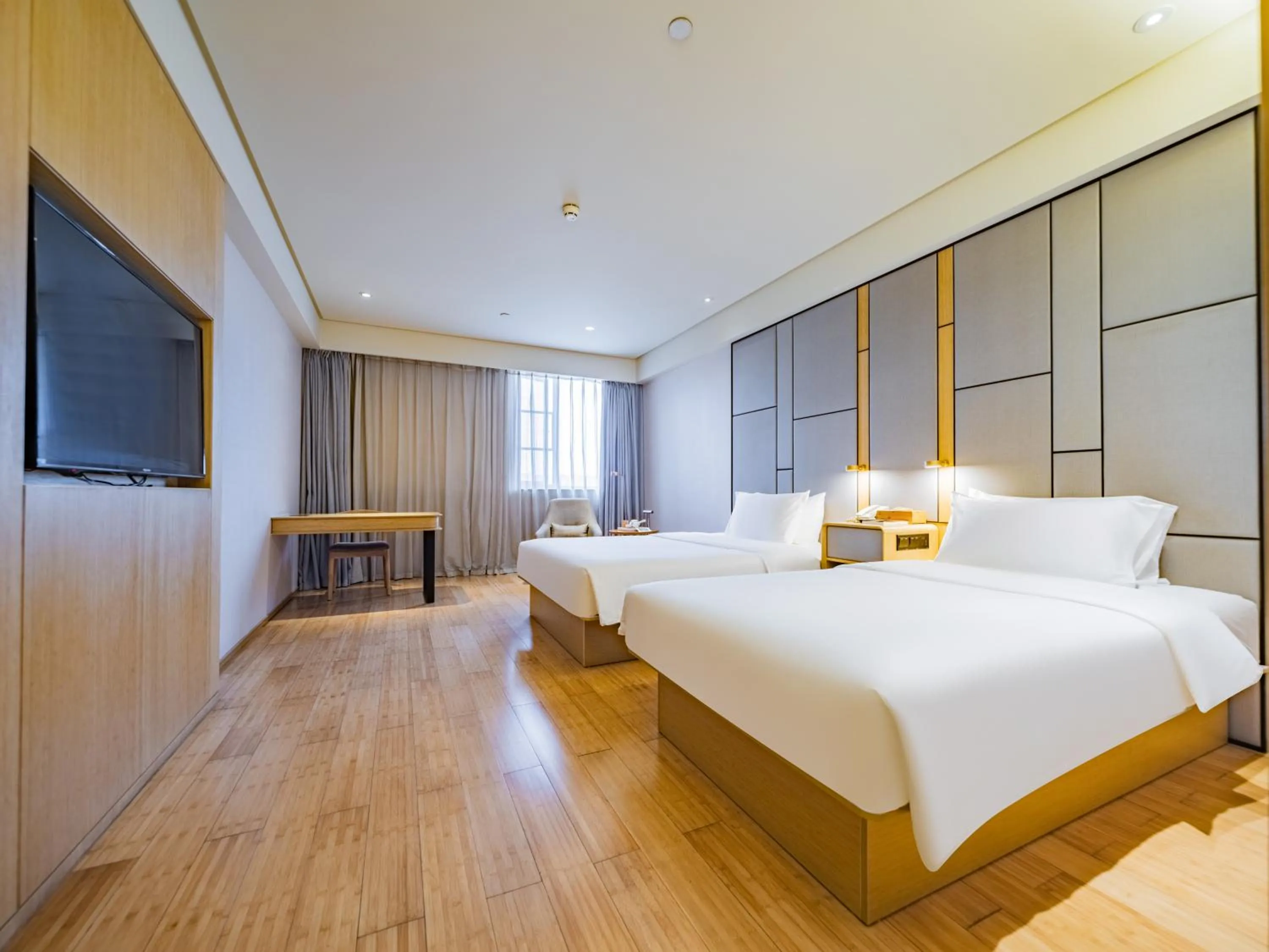 Bed in JI Hotel Chengdu Shuangliu Airport