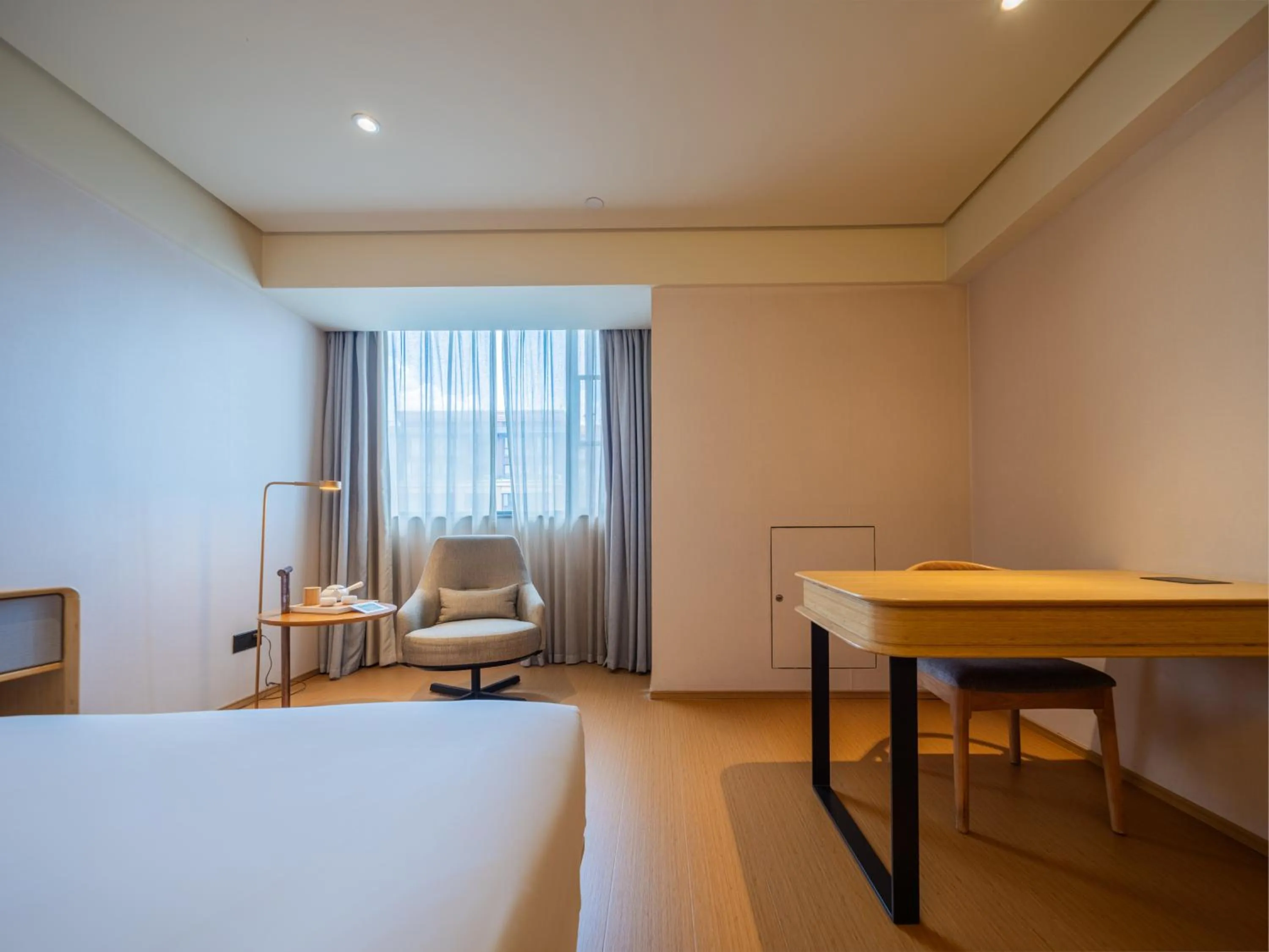 Bed in JI Hotel Chengdu Shuangliu Airport