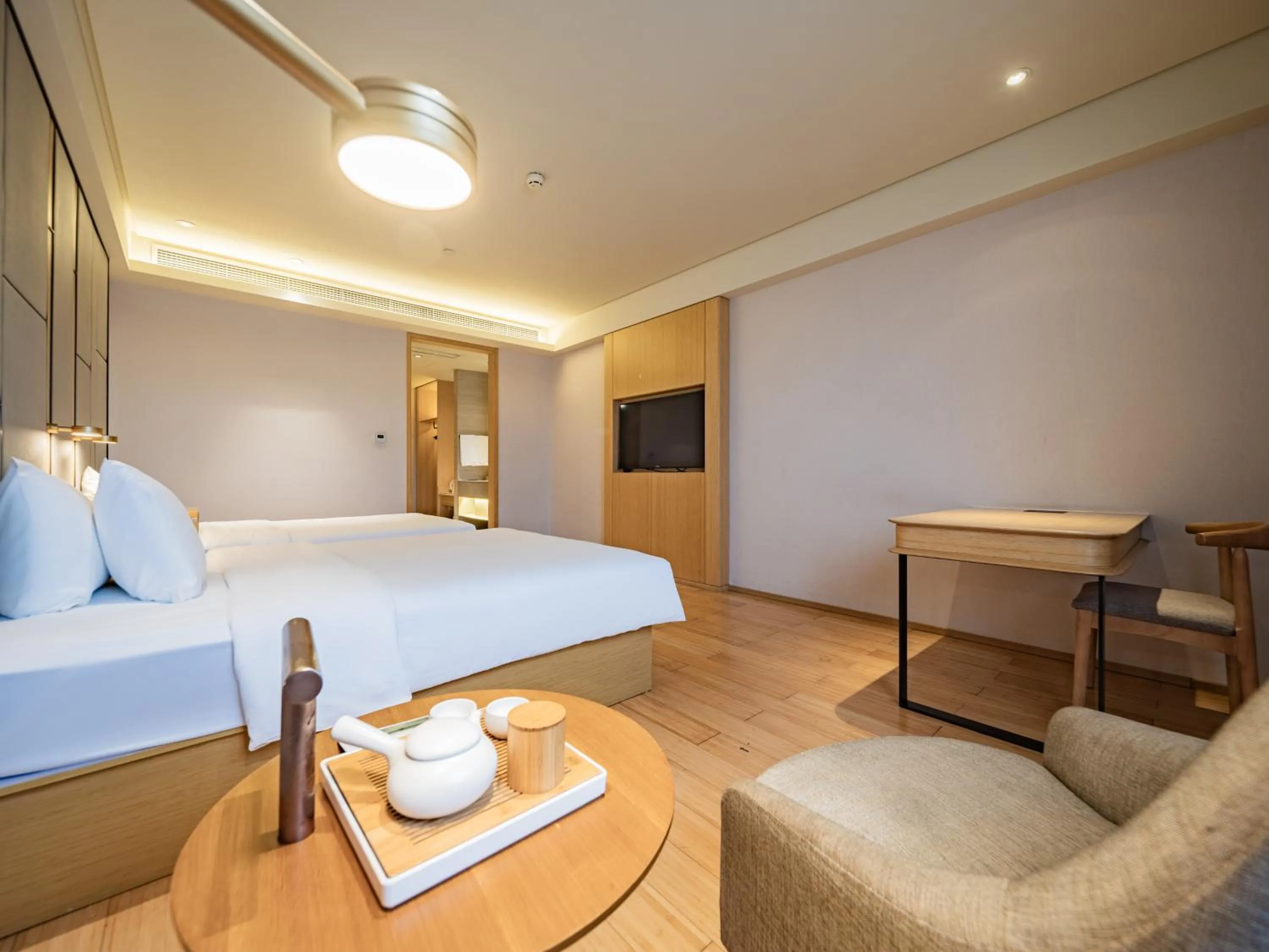 Bed in JI Hotel Chengdu Shuangliu Airport