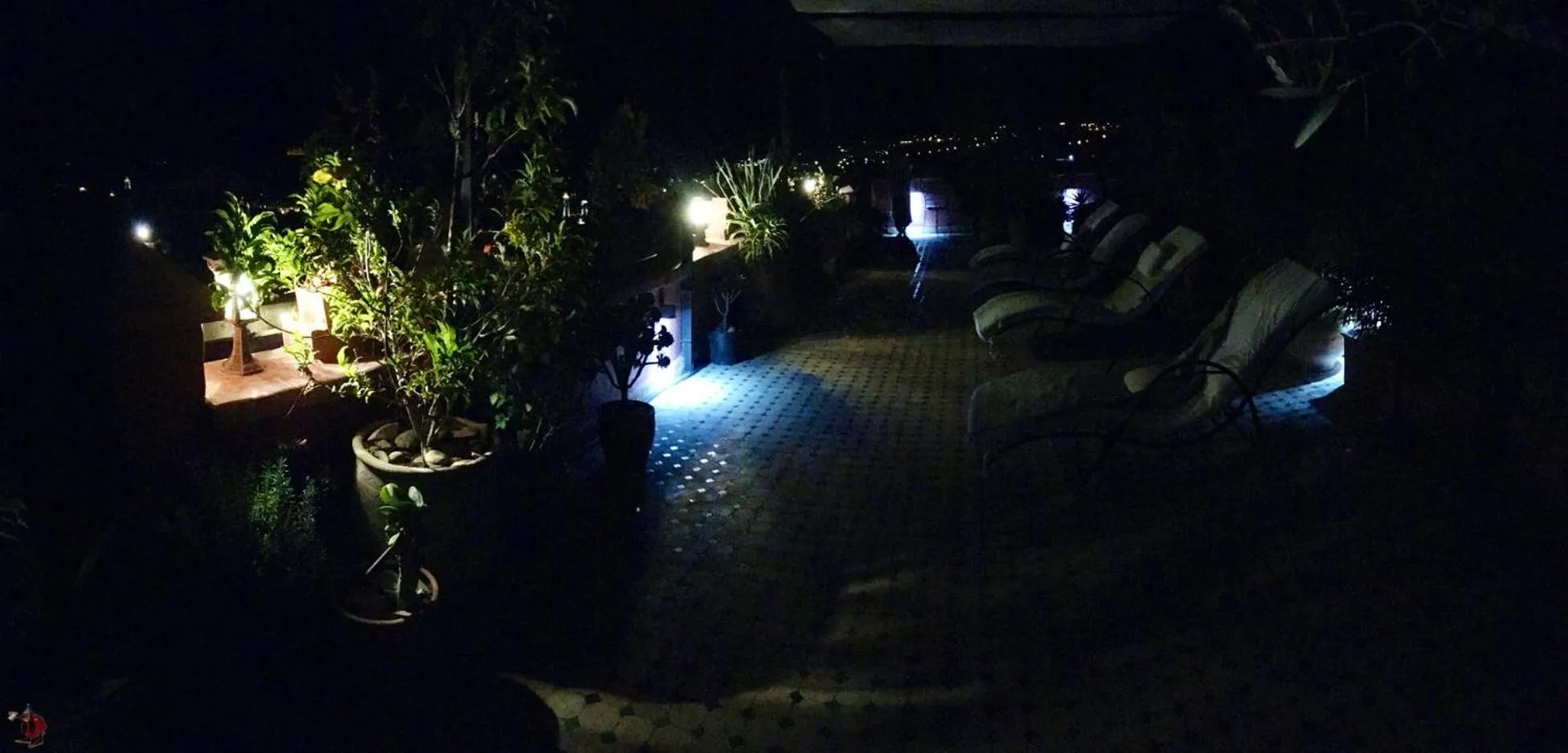 City view in Riad Toyour- Riad of birds