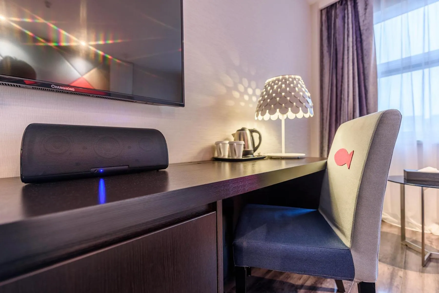 Seating area in Orange Hotel Hangzhou Wenyi West Road