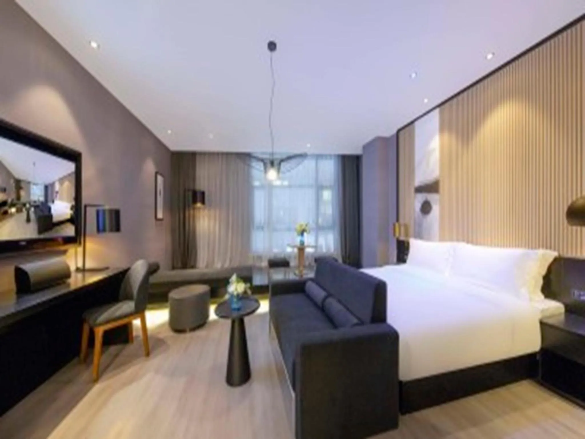 Photo of the whole room, Bed in Orange Hotel Suzhou North Station Cailian Square