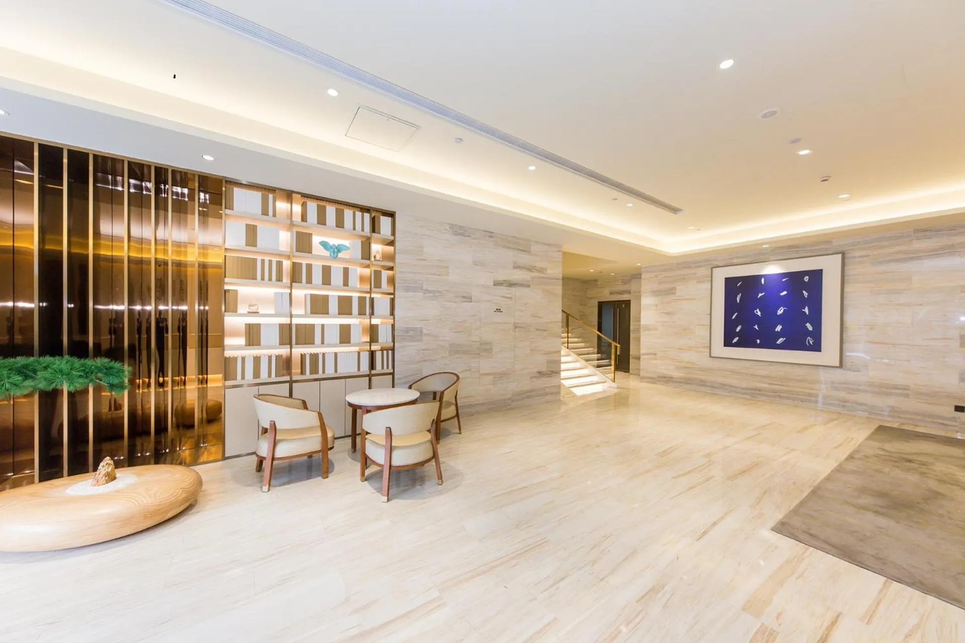 Lobby or reception in JI Hotel Shanghai Jing'an Temple Huaihai Middle Road