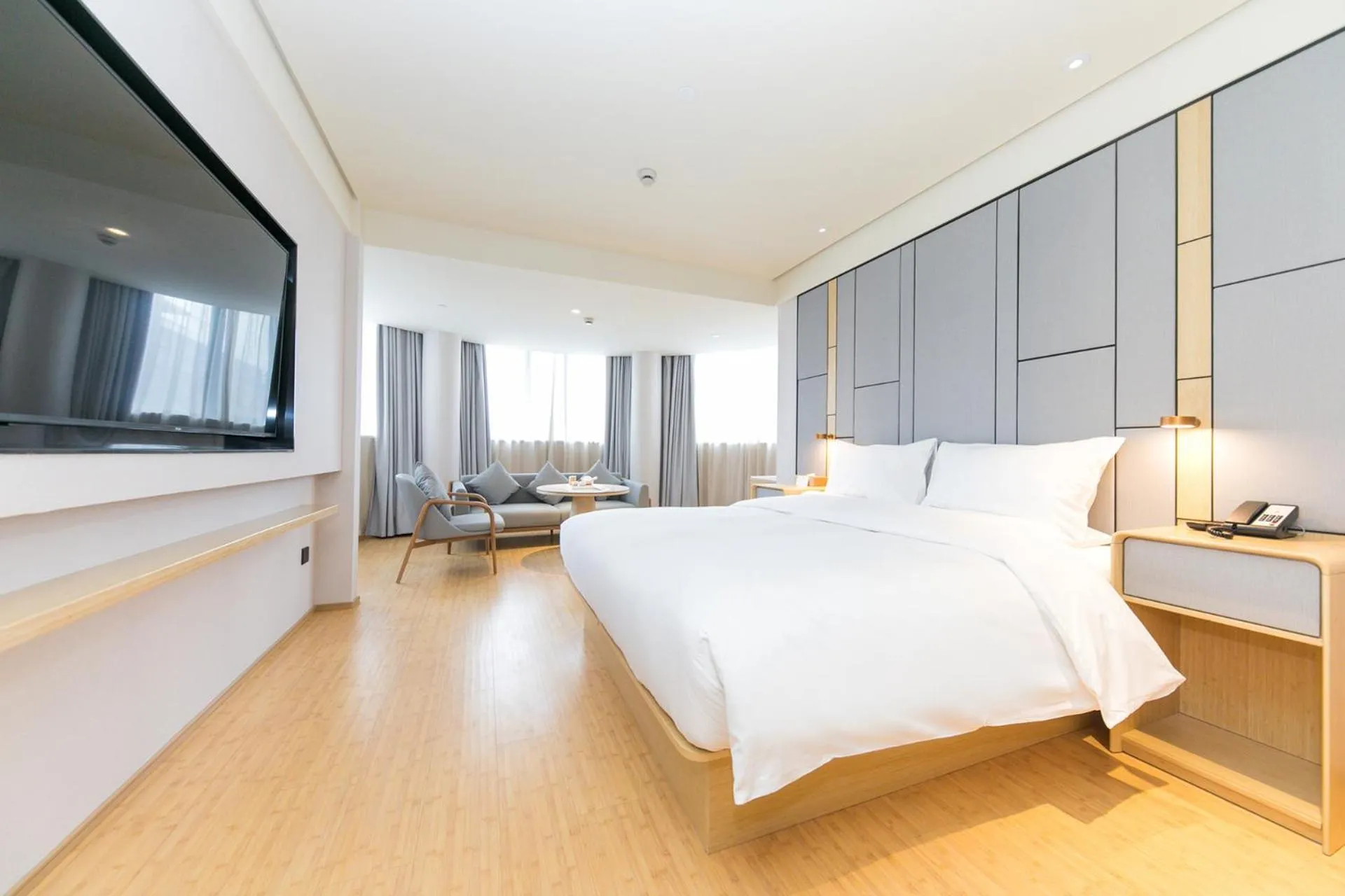 Bed in JI Hotel Shanghai North Hi-Tech Industrial Park