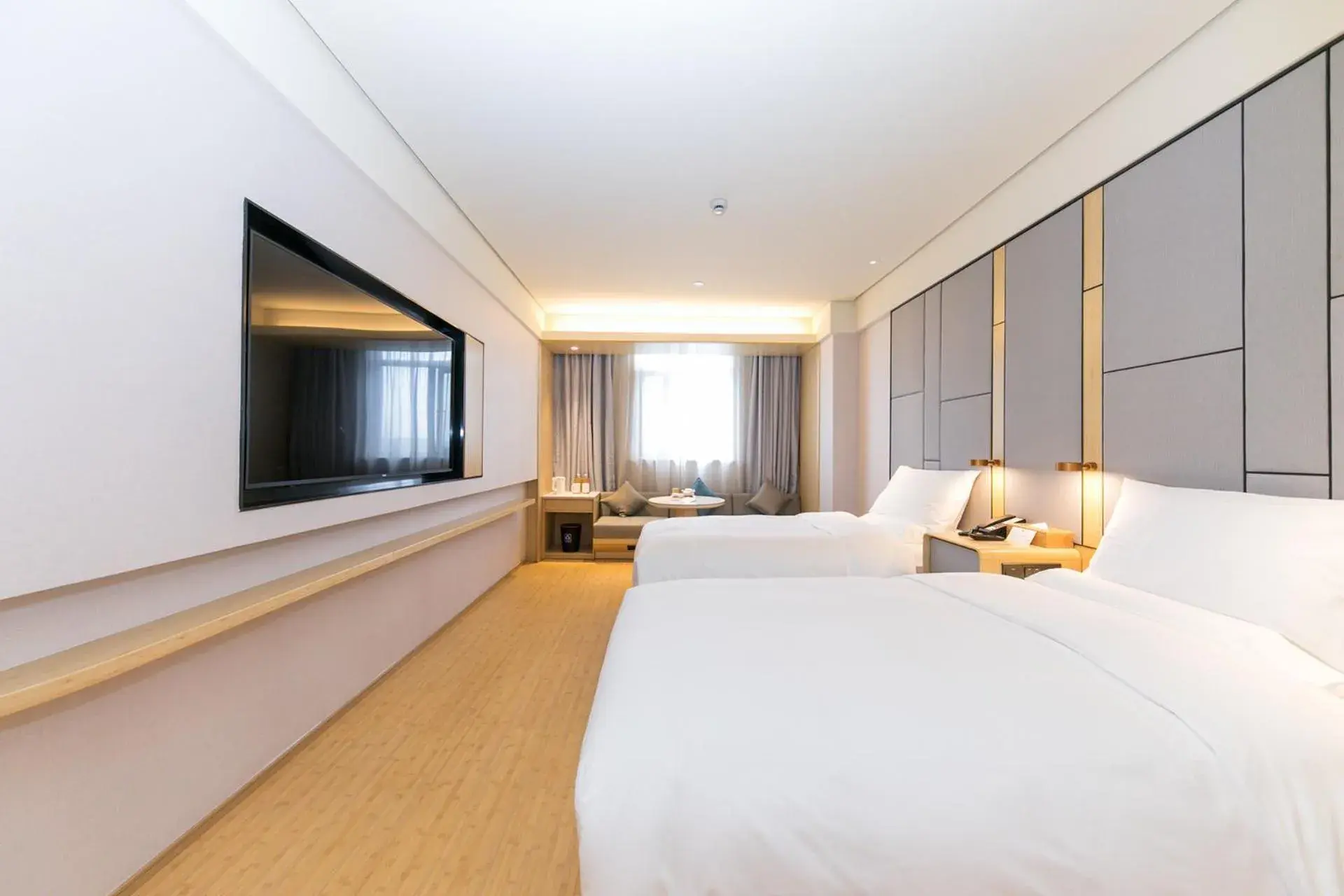 Bed in JI Hotel Shanghai North Hi-Tech Industrial Park Bed in JI Hotel Shanghai North Hi-Tech Industrial Park