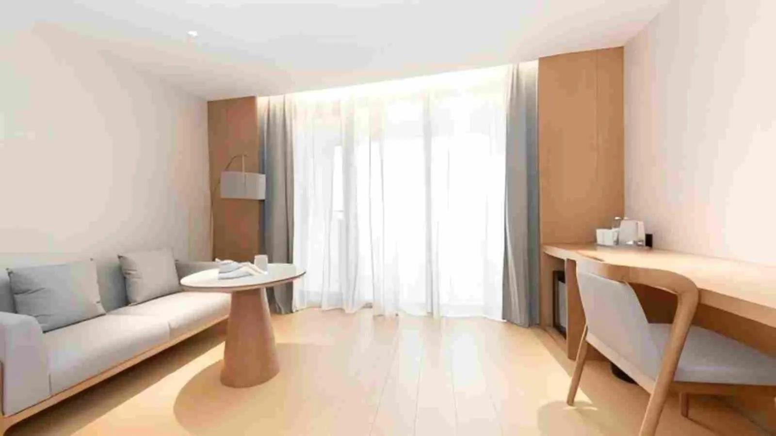 Living room in JI Hotel Shanghai Zhaojialou Ancient Town