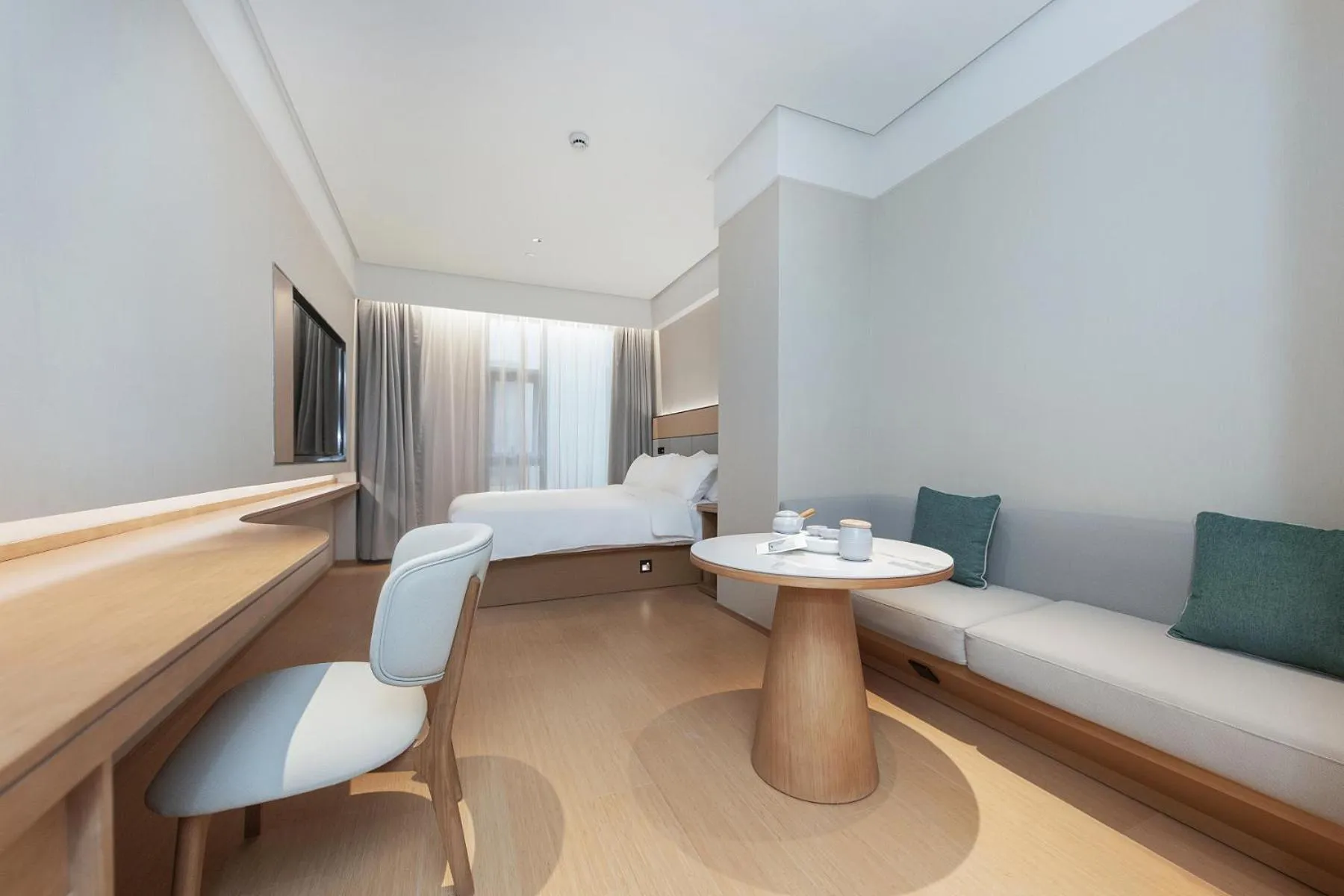 Photo of the whole room in JI Hotel Shanghai Jiaotong University Cangyuan Road