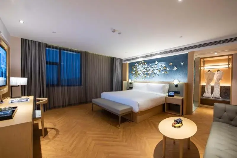 Deluxe Family Room in Orange Crystal Hotel Nanjing Museum Deluxe Family Room in Orange Crystal Hotel Nanjing Museum