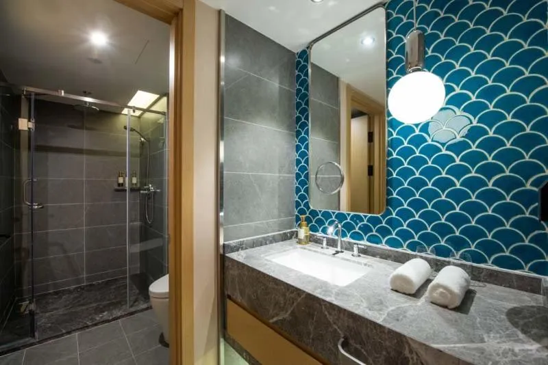 Bathroom in Orange Crystal Hotel Nanjing Museum