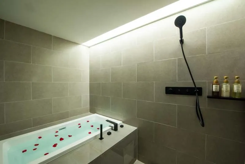 Bathroom in Orange Crystal Hotel Nanjing Museum