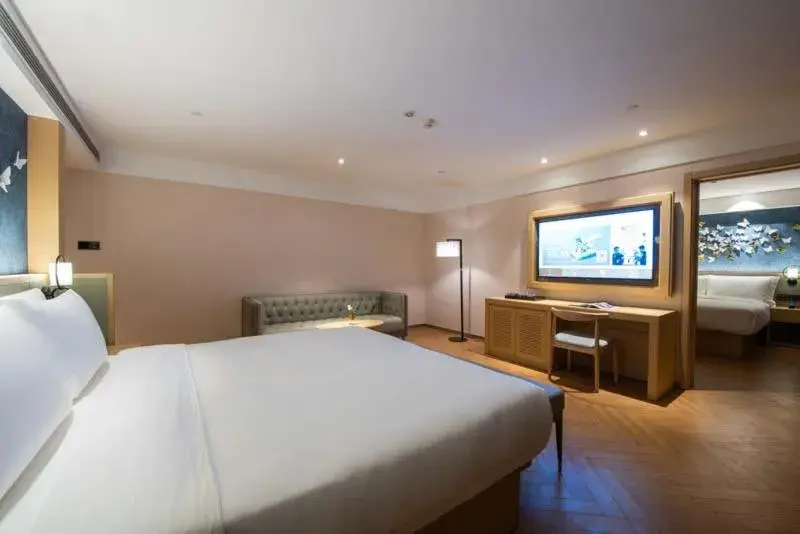 Deluxe Family Room in Orange Crystal Hotel Nanjing Museum Deluxe Family Room in Orange Crystal Hotel Nanjing Museum